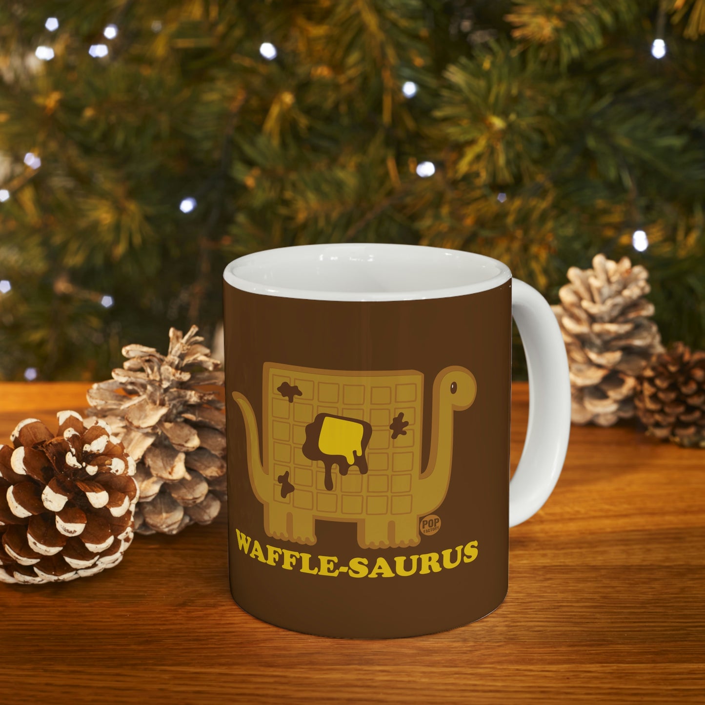 Waffle Saurus Mug