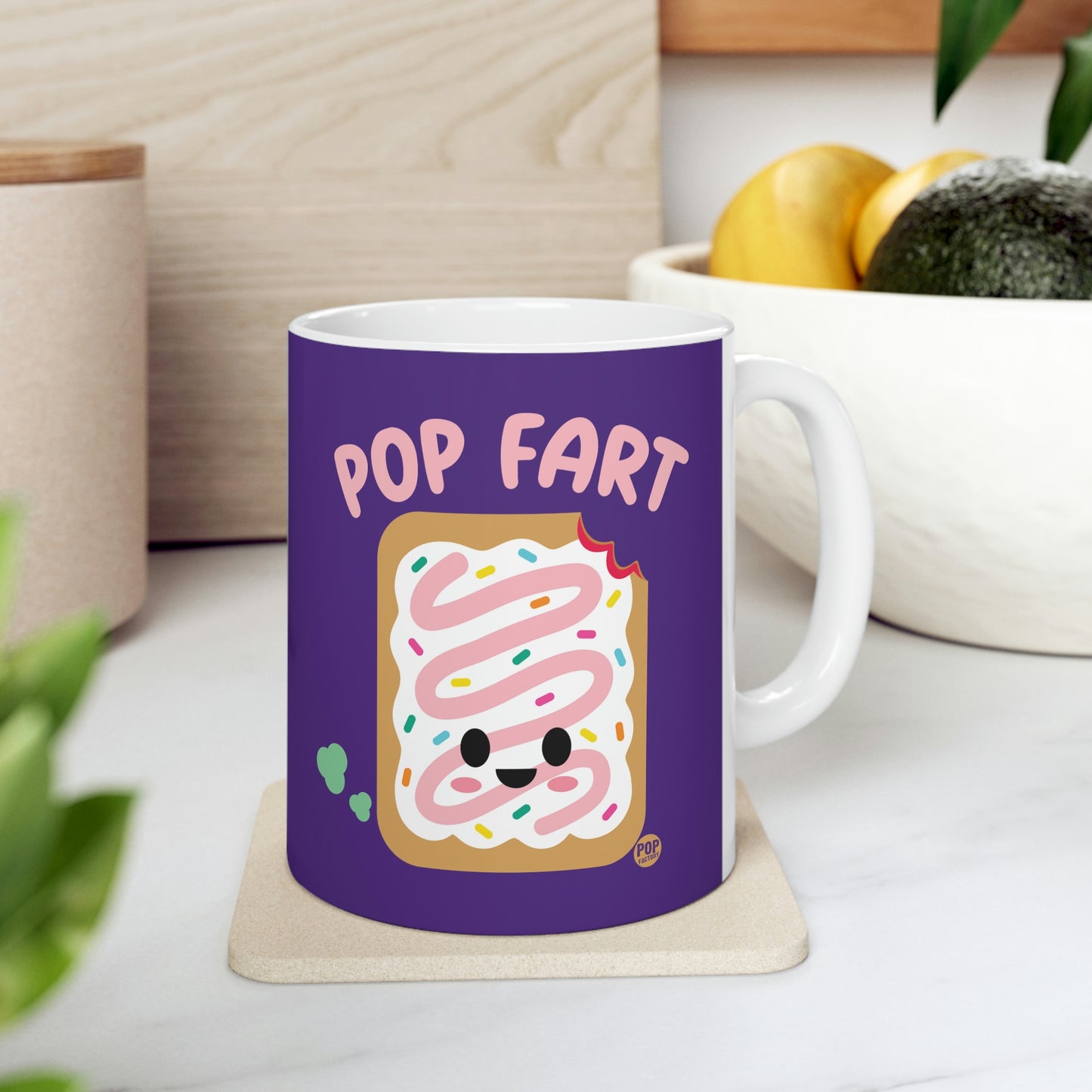 POP FART COFFEE MUG