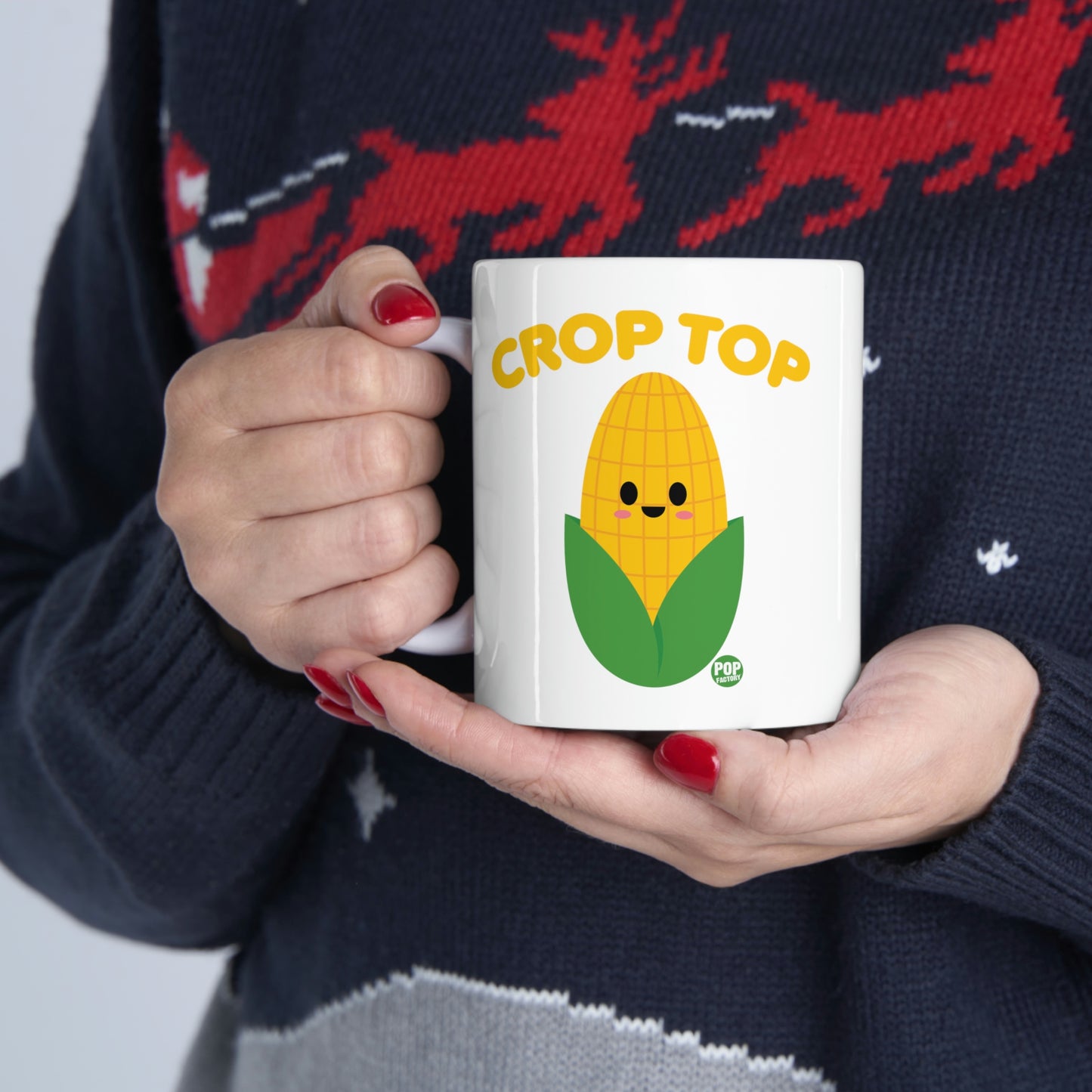 CROP TOP COFFEE MUG