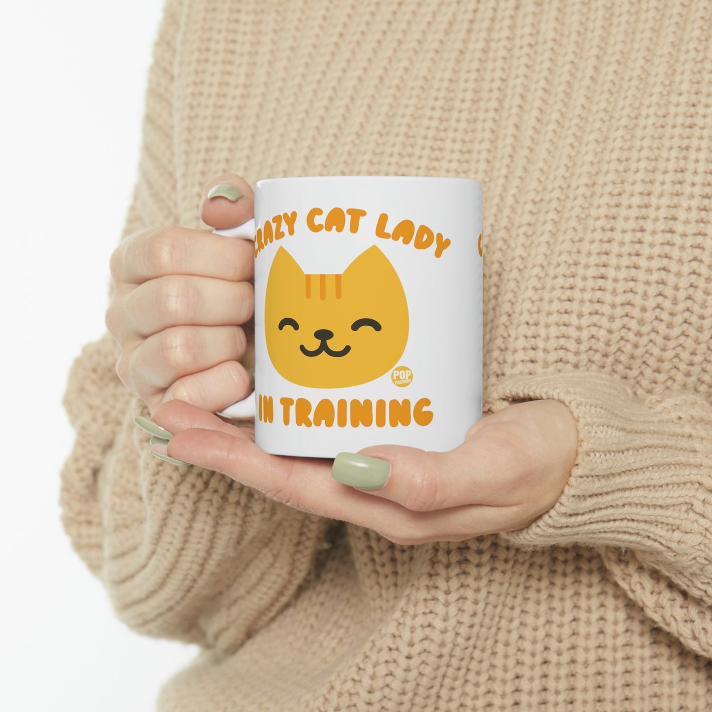 CRAZY CAT LADYIN TRAINING COFFEE MUG