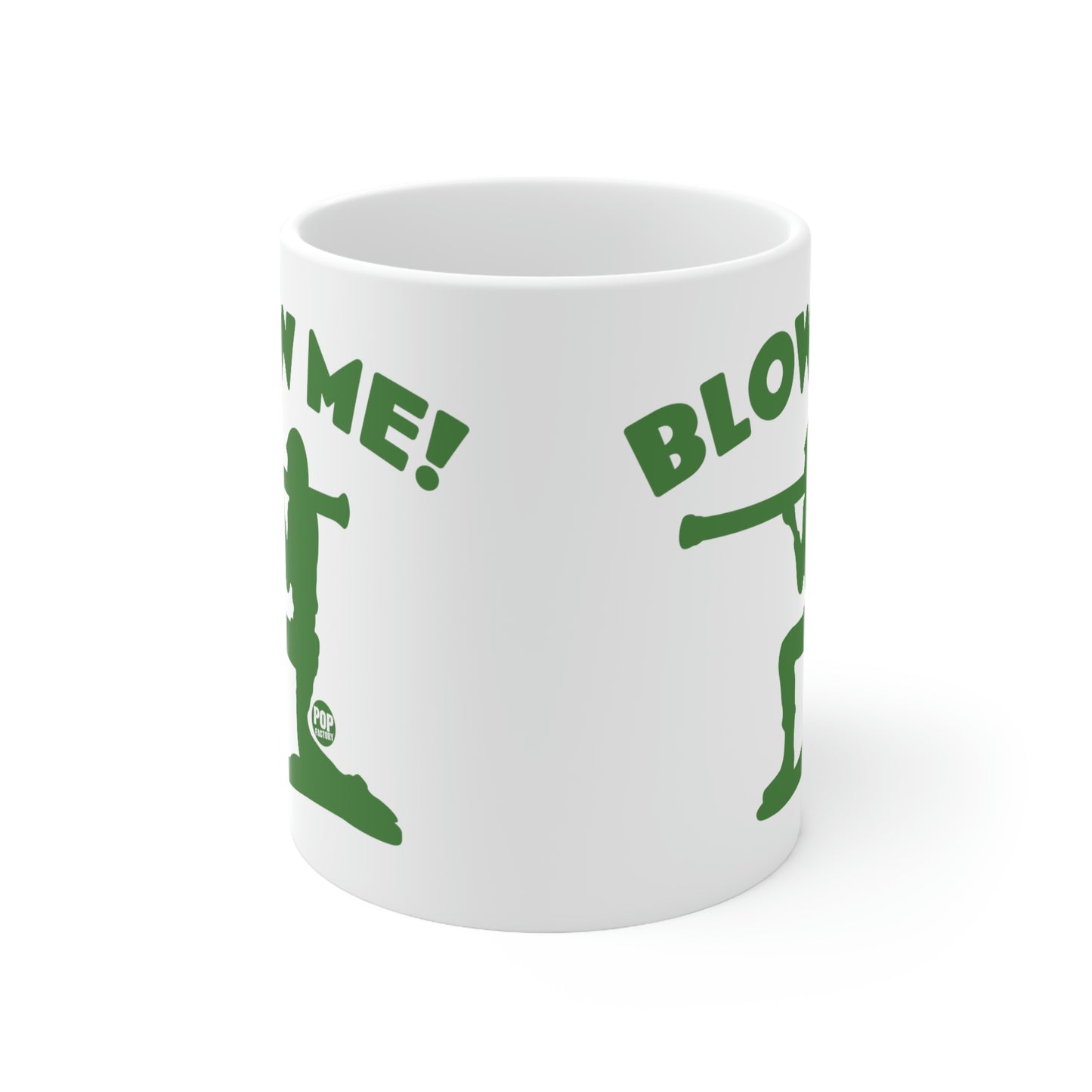 BLOW ME ARMY SOLDIER COFFEE MUG