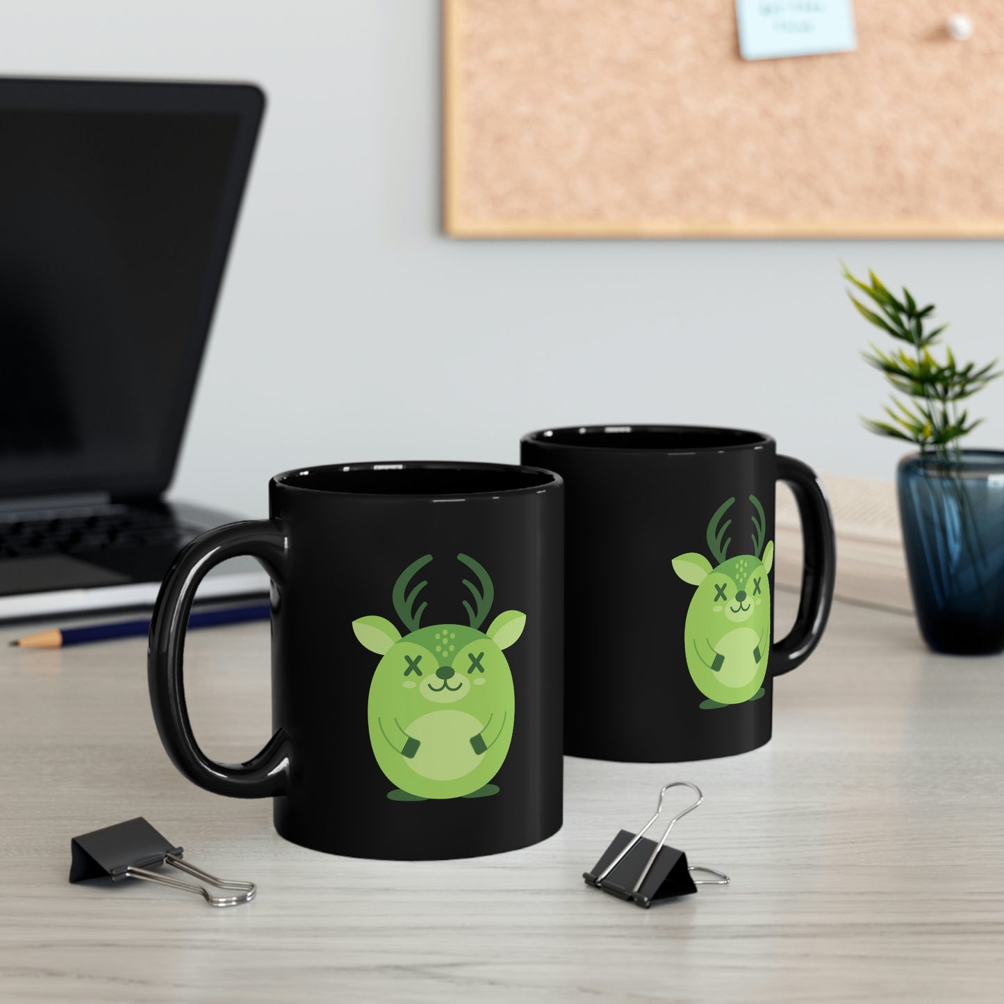 DEADIMALS DEER COFFEE MUG - Halloween Edition