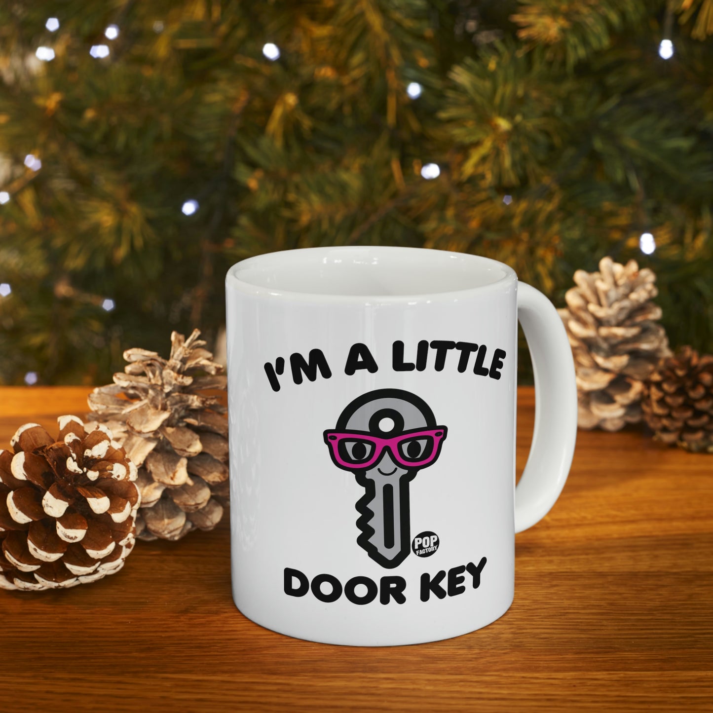 DOOR KEY COFFEE MUG