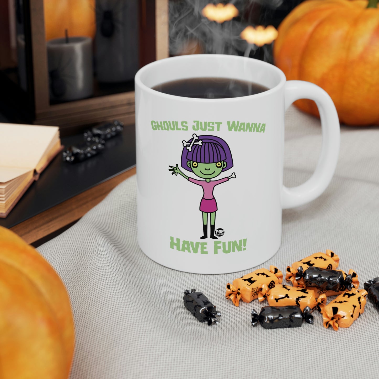 GHOULS JUST WANNA HAVE FUN COFFEE MUG