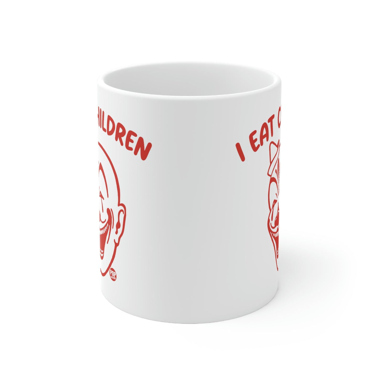 I EAT CHILDREN COFFEE MUG