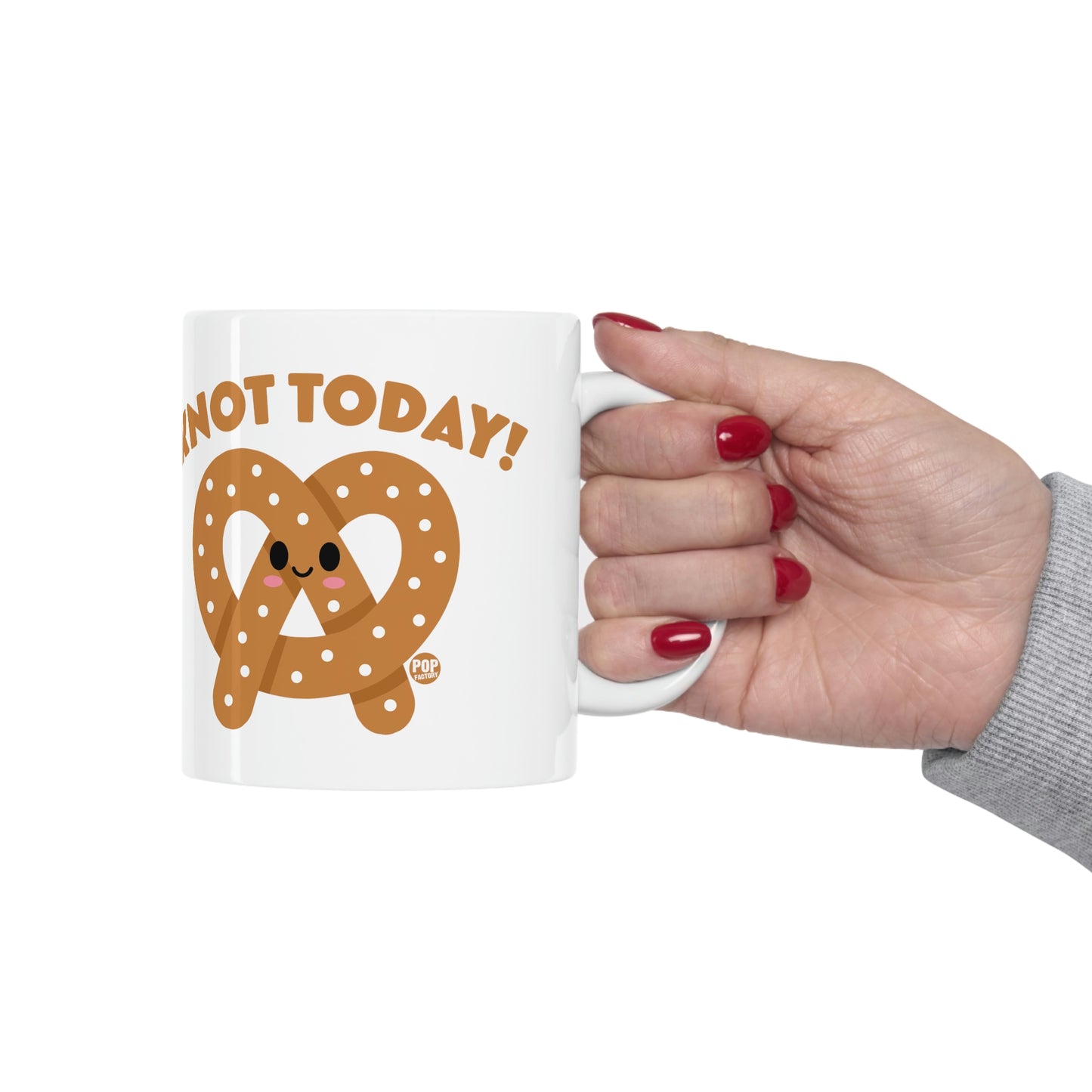 Knot Today Pretzel Coffee Mug