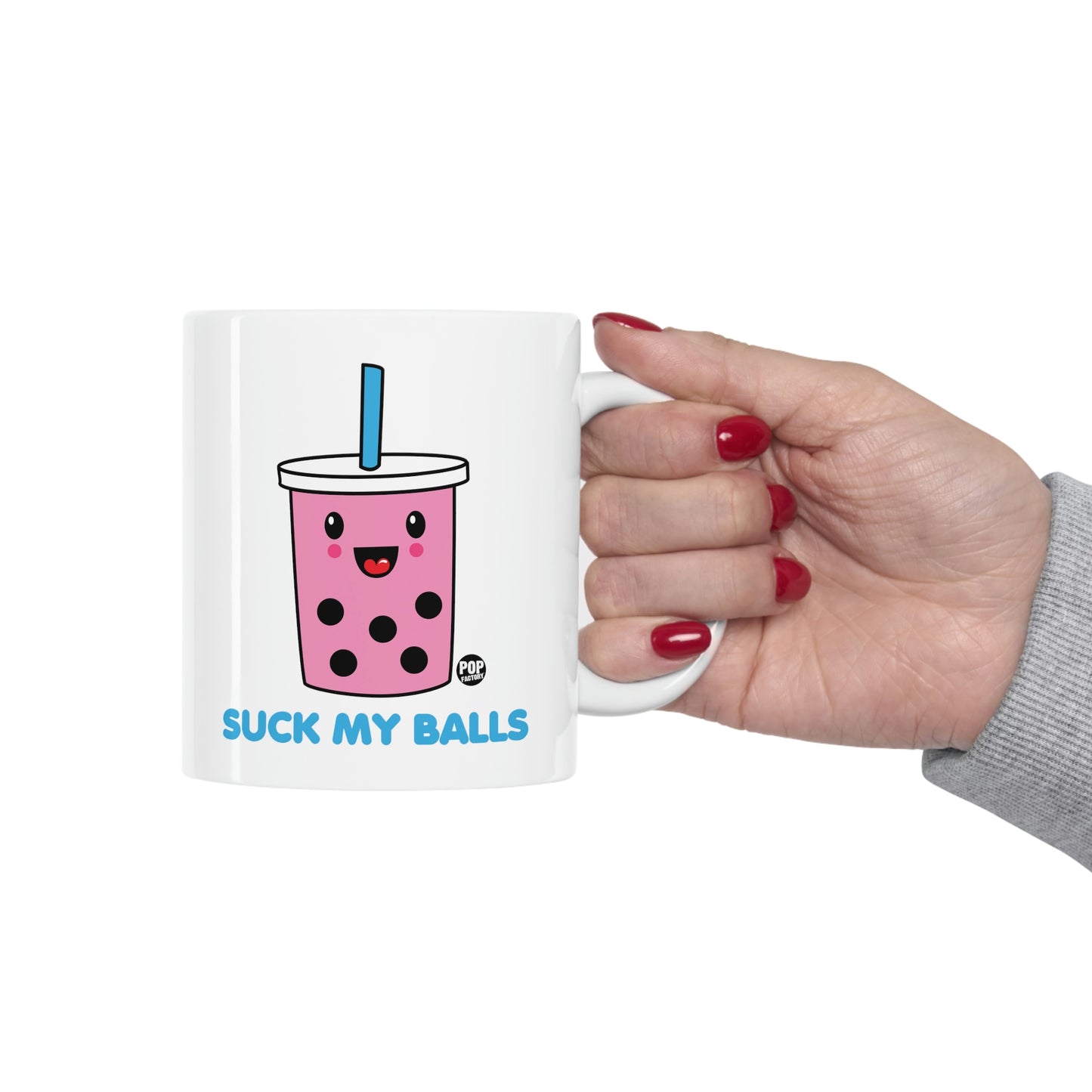 Suck My Balls Boba Mug