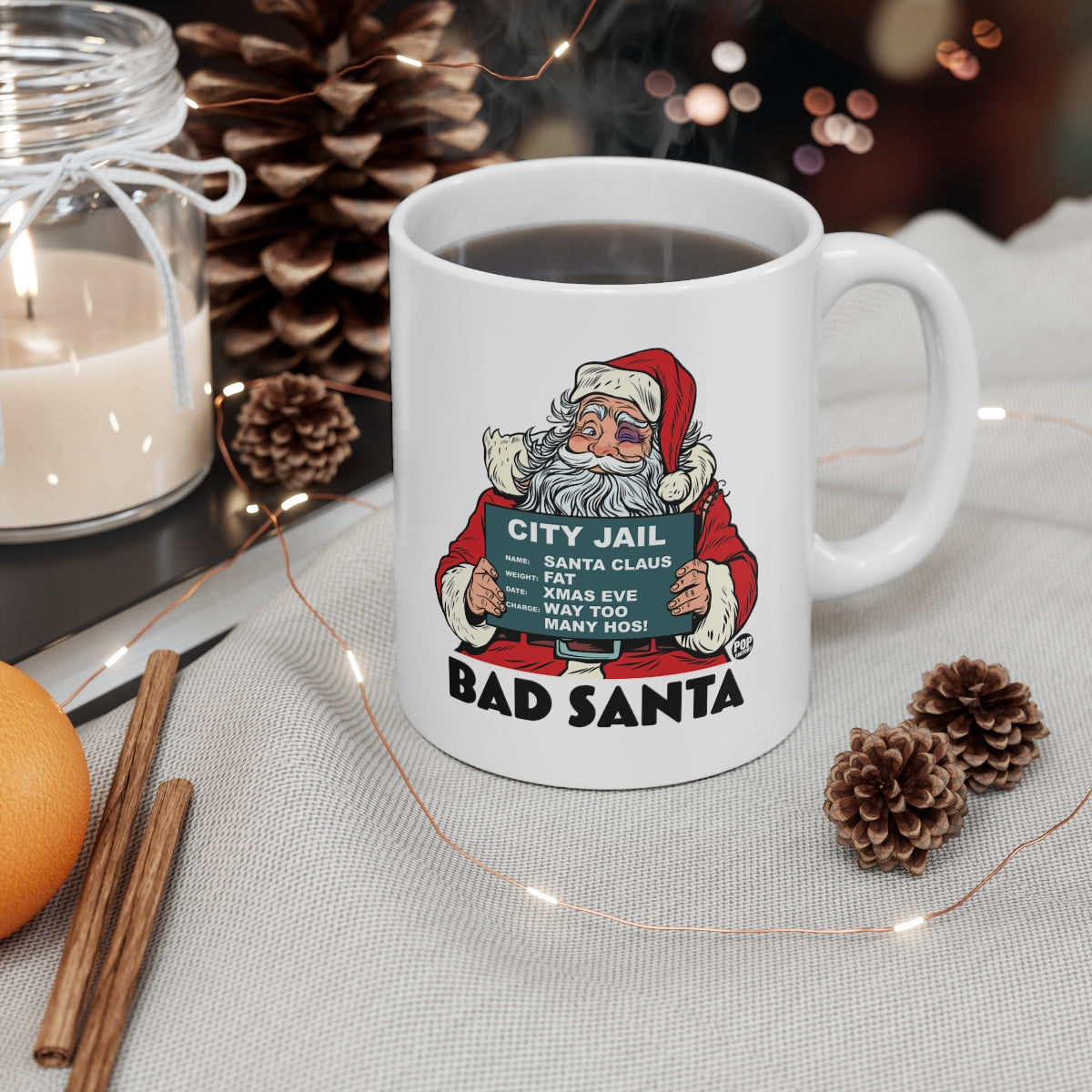 BAD SANTA COFFEE MUG