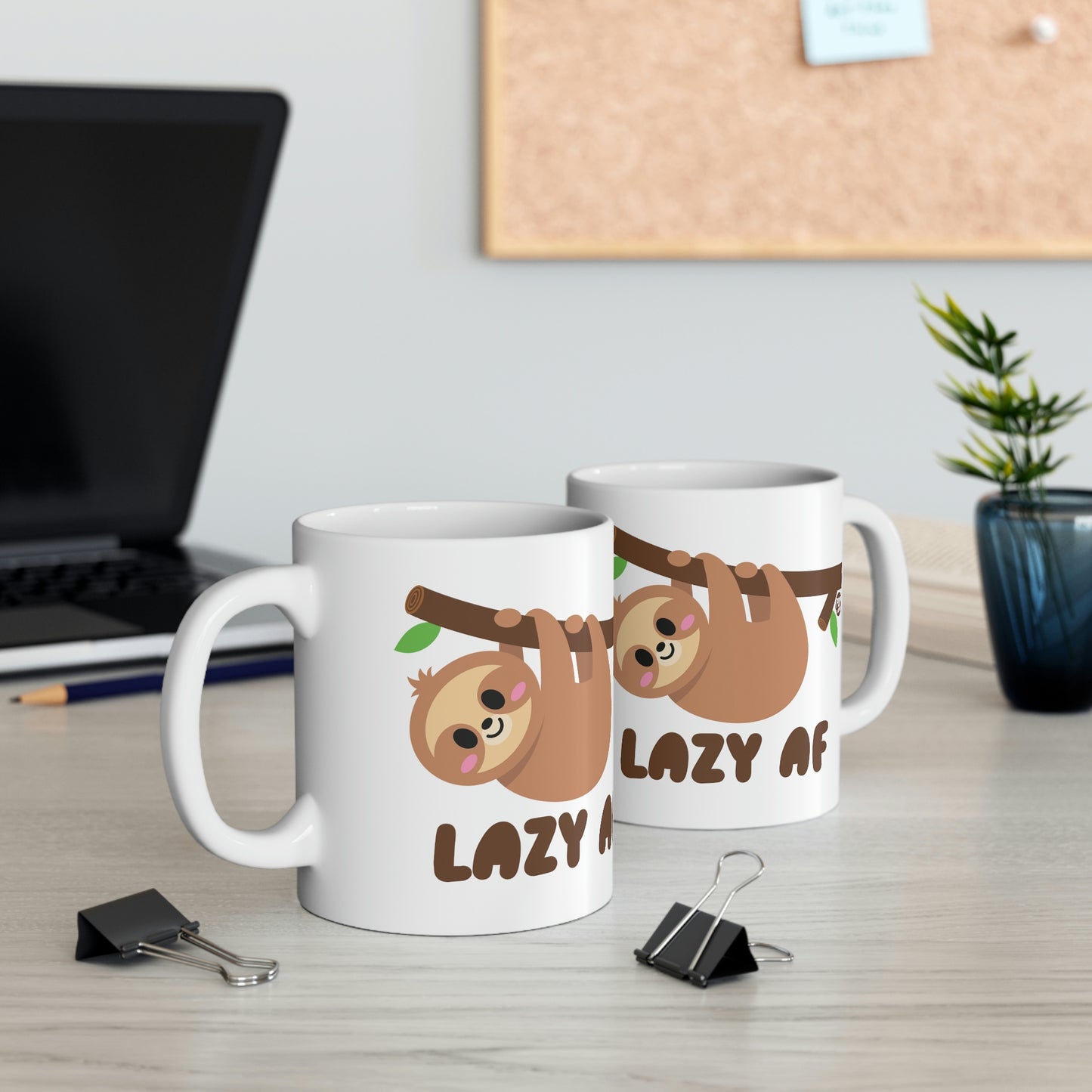 Lazy AF Sloth Coffee Mug