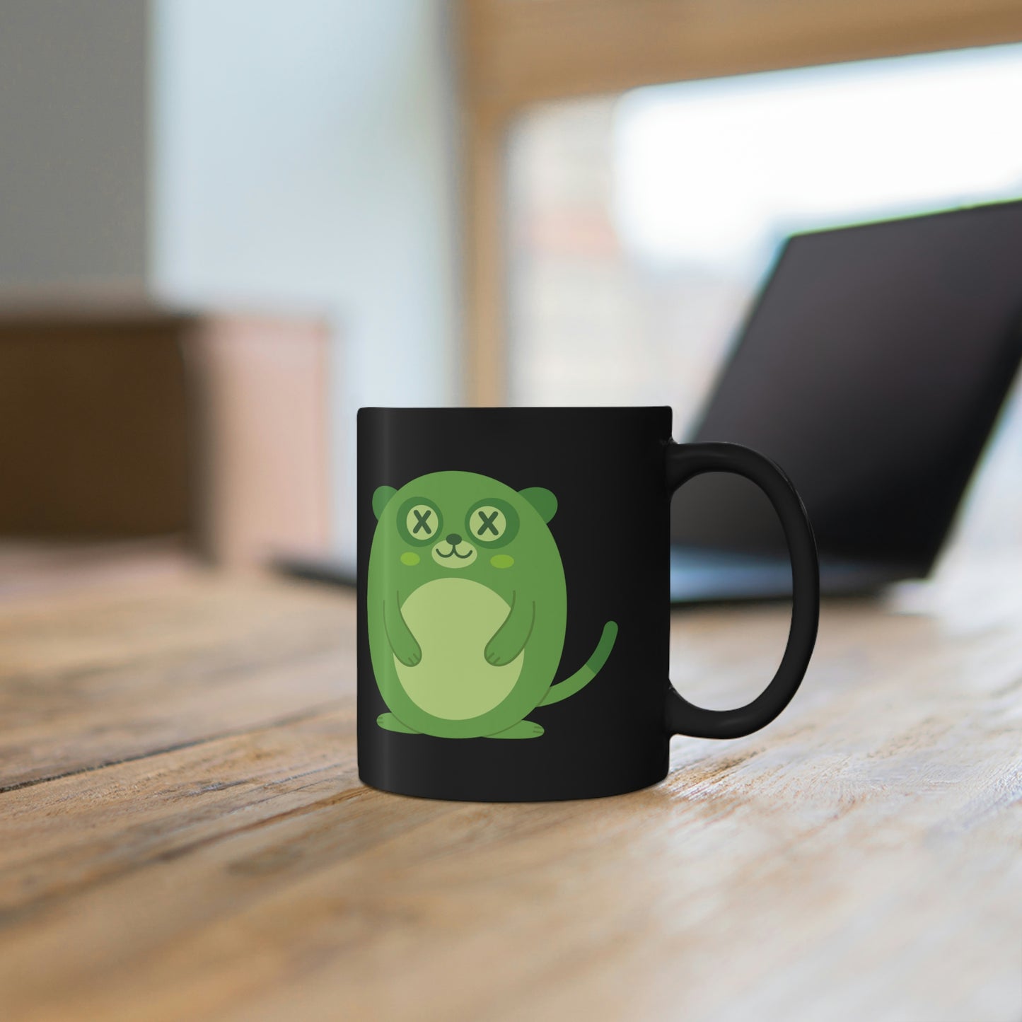 DEADIMALS MEERKAT COFFEE MUG - Halloween Edition