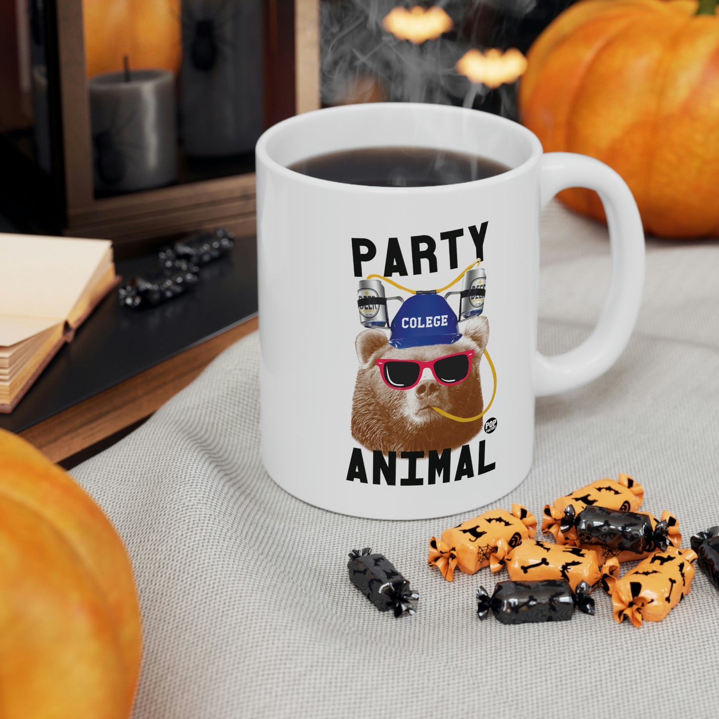 PARTY ANIMAL BEAR  COFFEE MUG