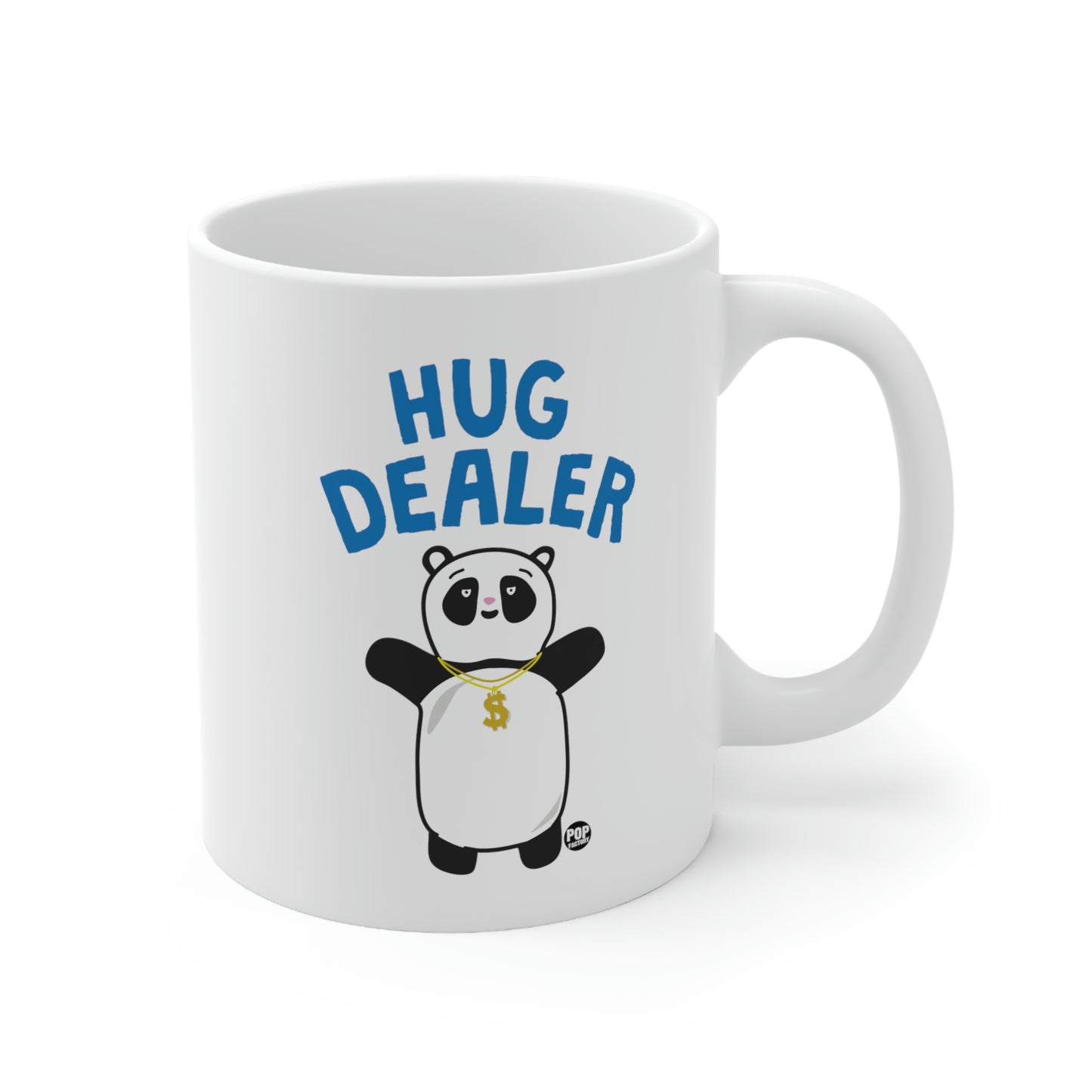 HUG DEALER PANDA COFFEE MUG