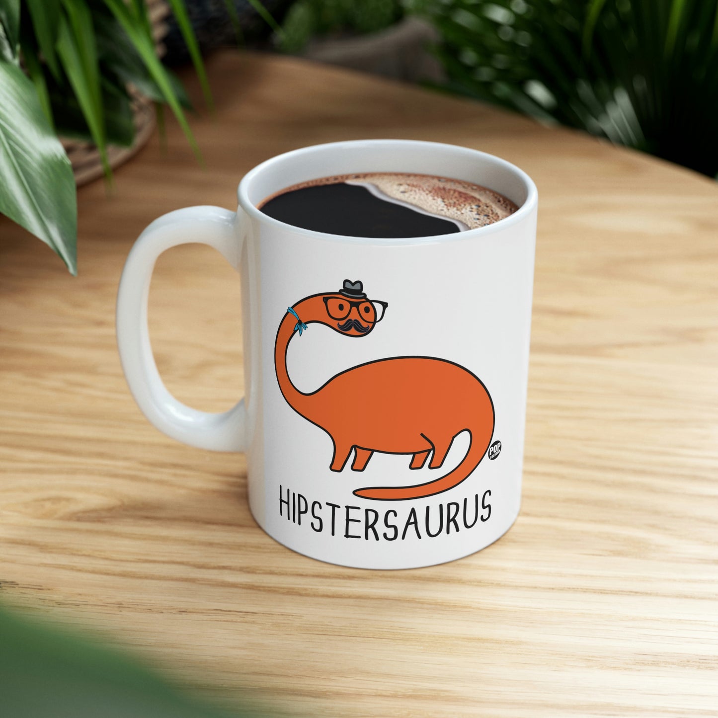 HIPSTERSAURUS COFFEE MUG