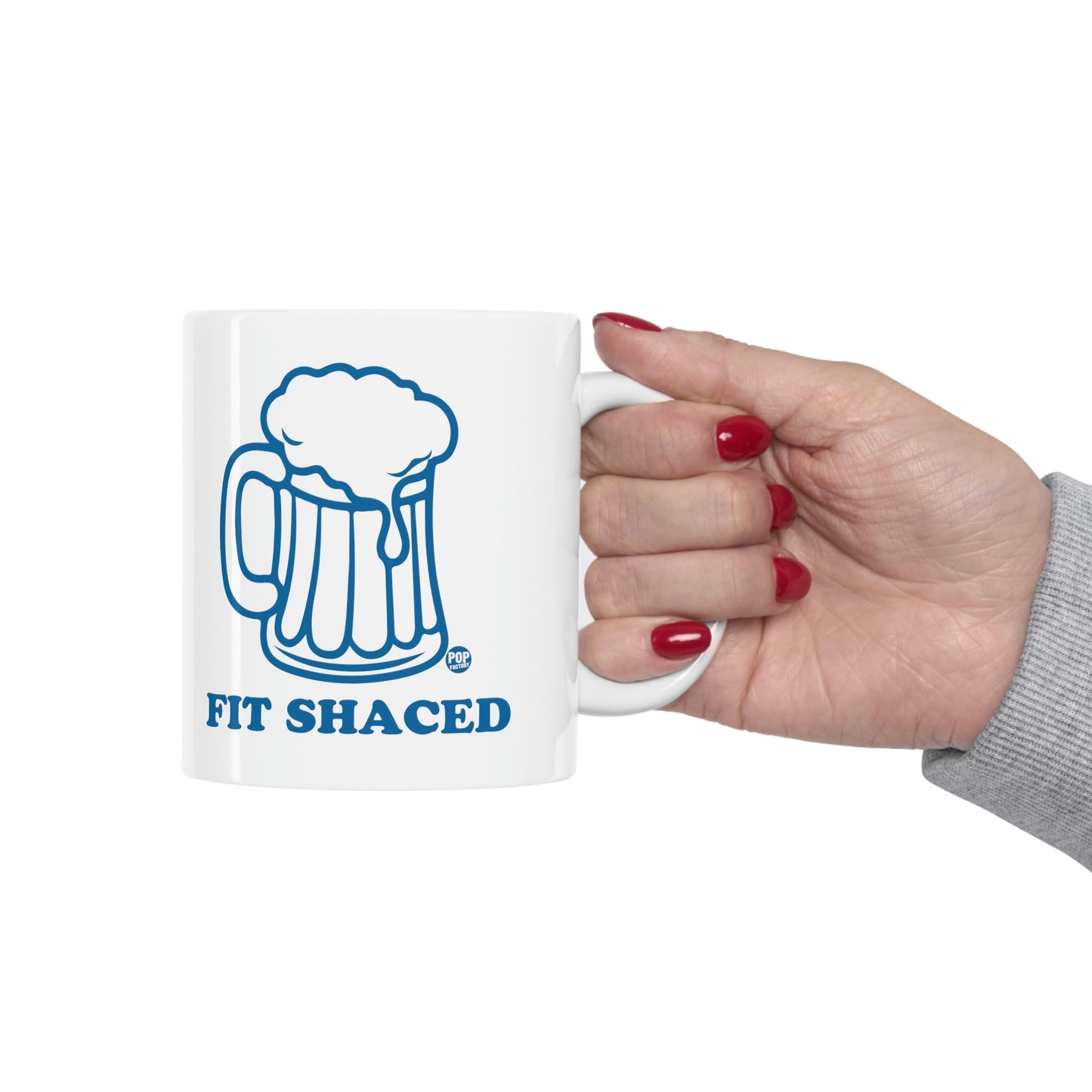 FIT SHACHED BEER COFFEE MUG