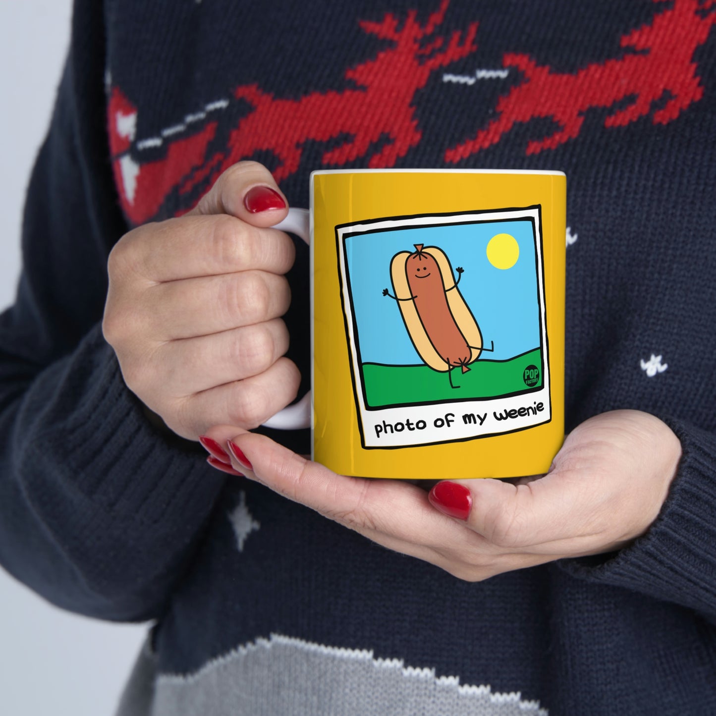 PHOTO OF MY WEENIE COFFEE MUG