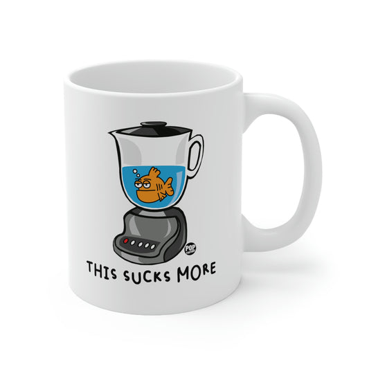 This Sucks More Goldfish Mug