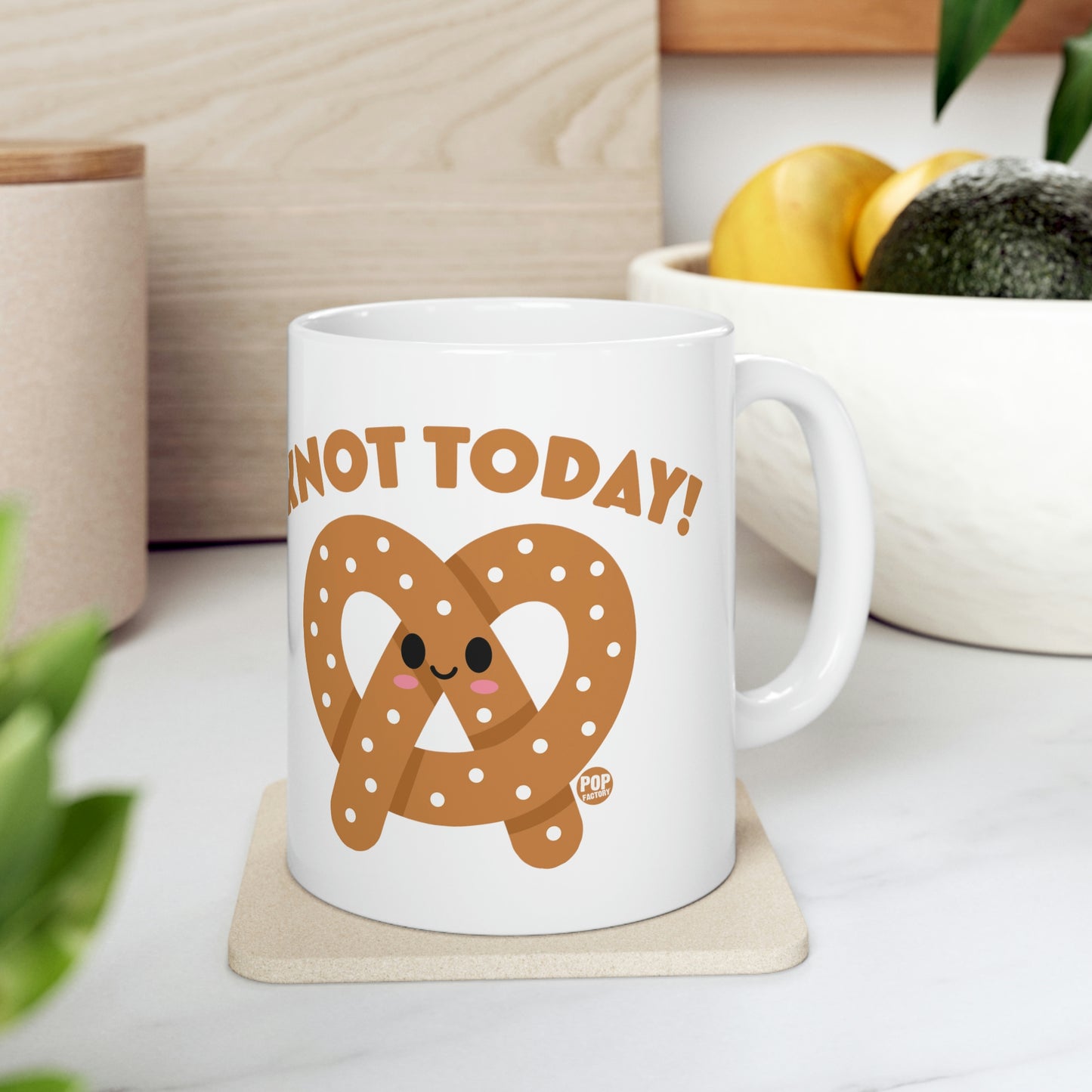 Knot Today Pretzel Coffee Mug