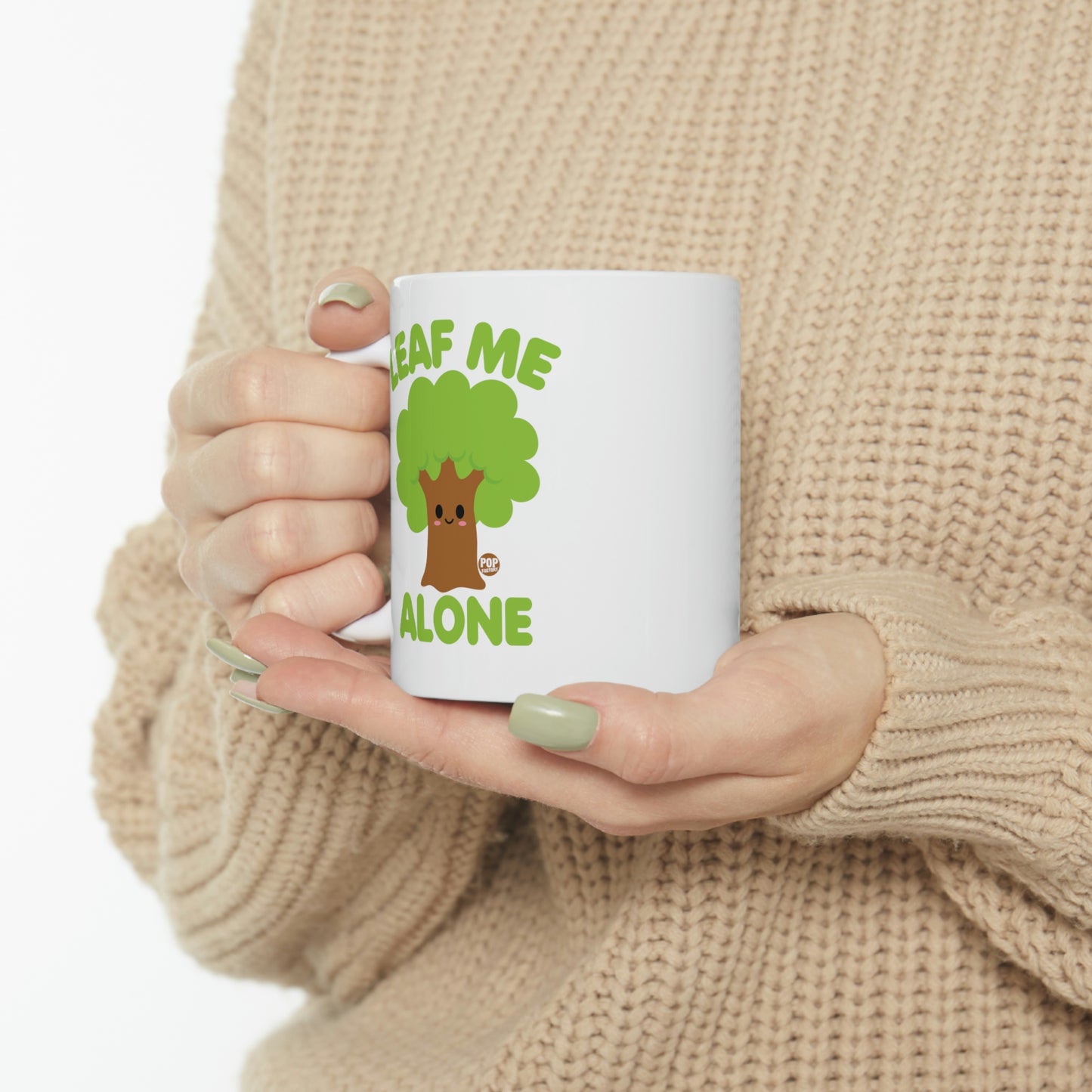 Leaf Me Alone Tree Coffee Mug