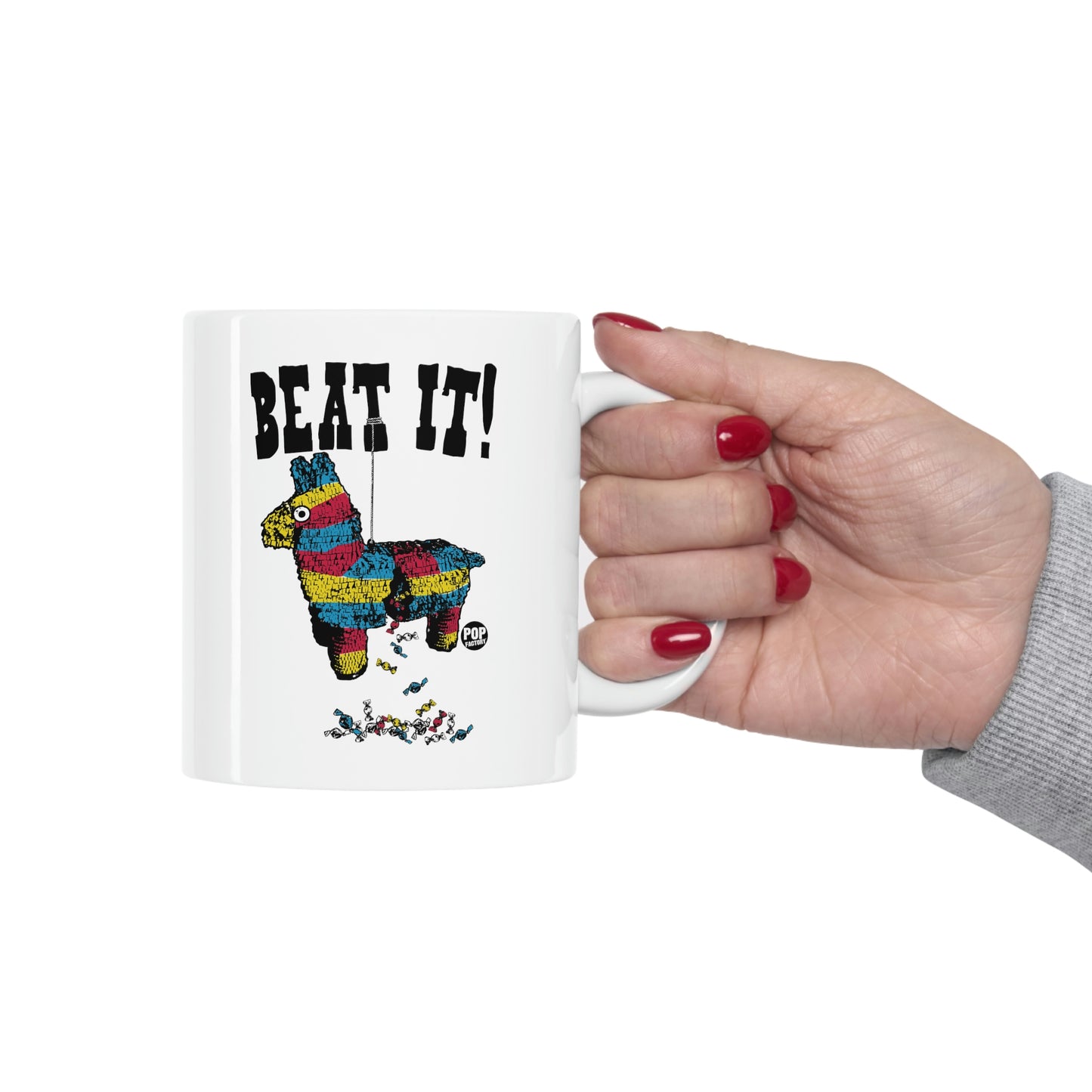 BEAT IT Piñata COFFEE MUG