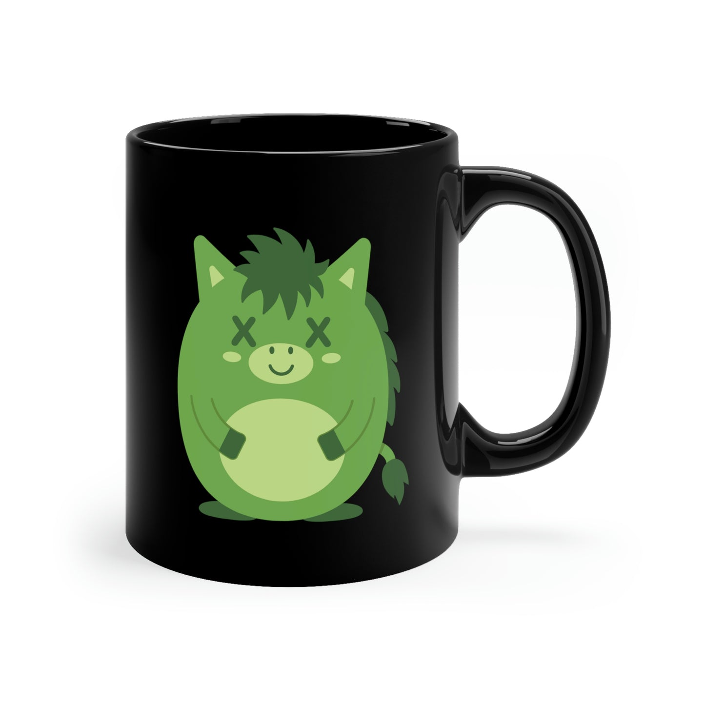 DEADIMALS HORSE COFFEE MUG - Halloween Edition