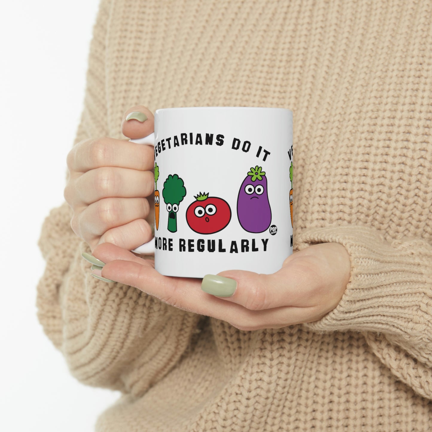 Vegetarians Do More Regular Mug