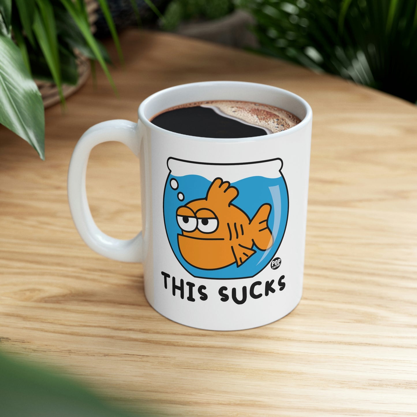 This Sucks Goldfish Mug