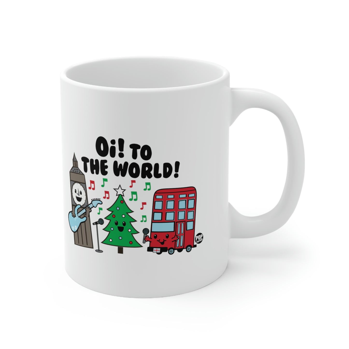 Uk - Oi To The World Xmas Mug