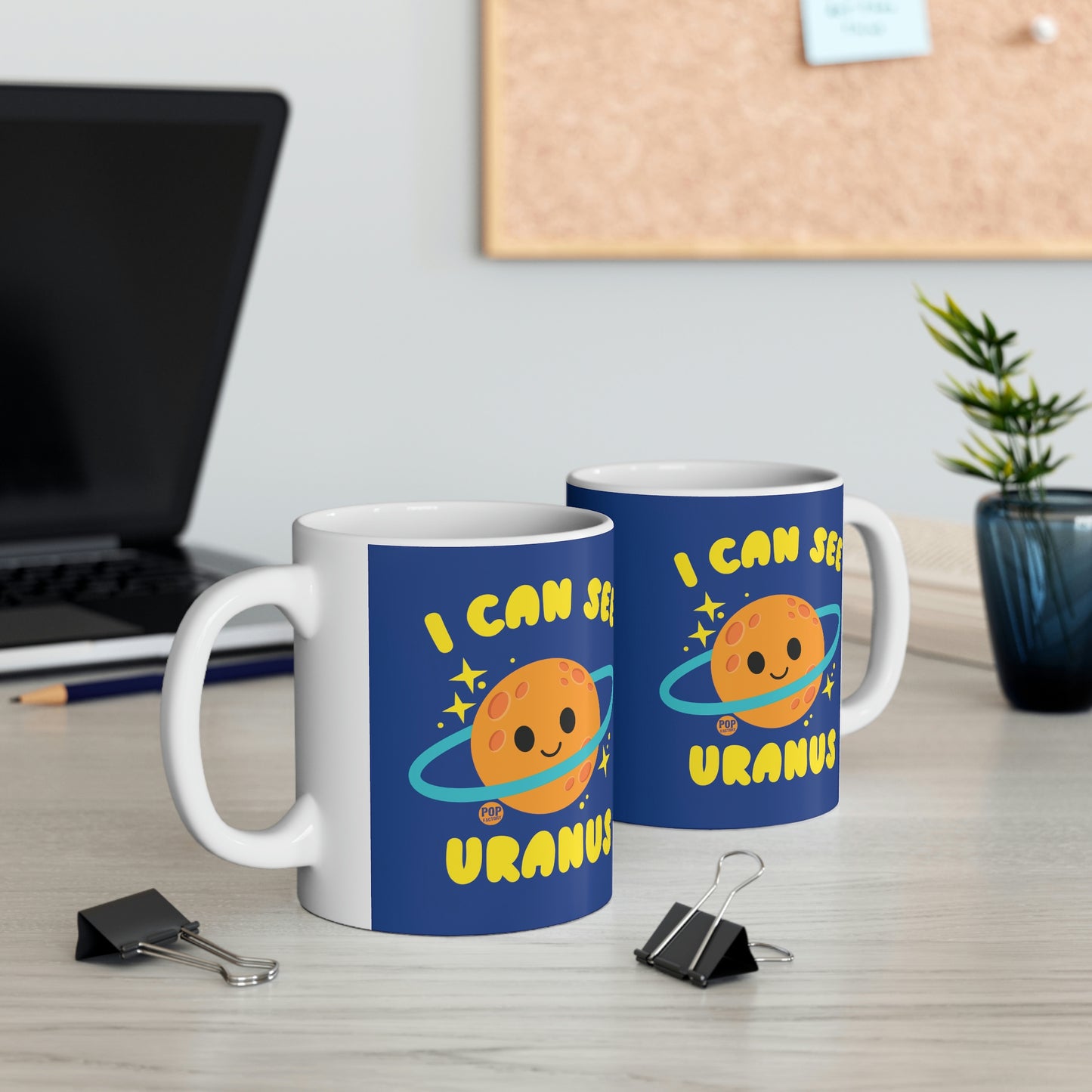 I CAN SEE URANUS COFFEE MUG