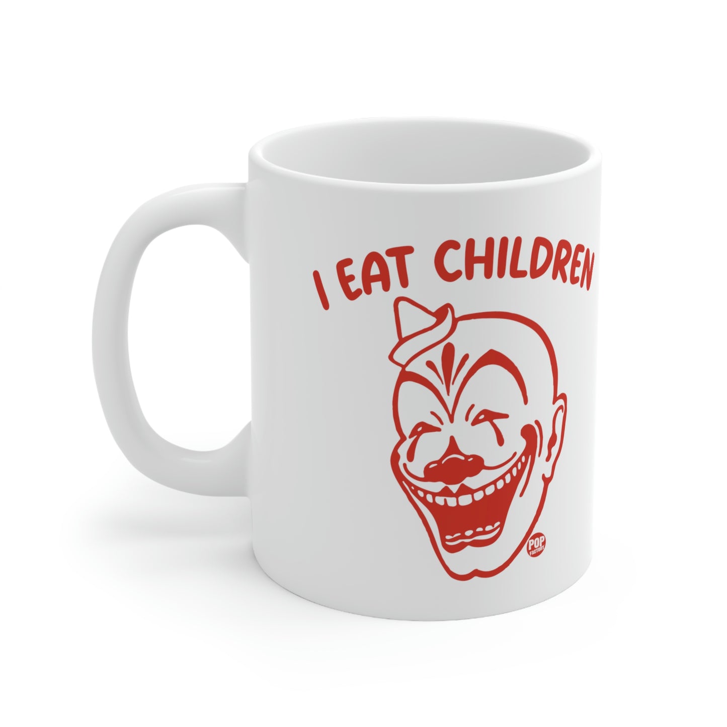 I EAT CHILDREN COFFEE MUG