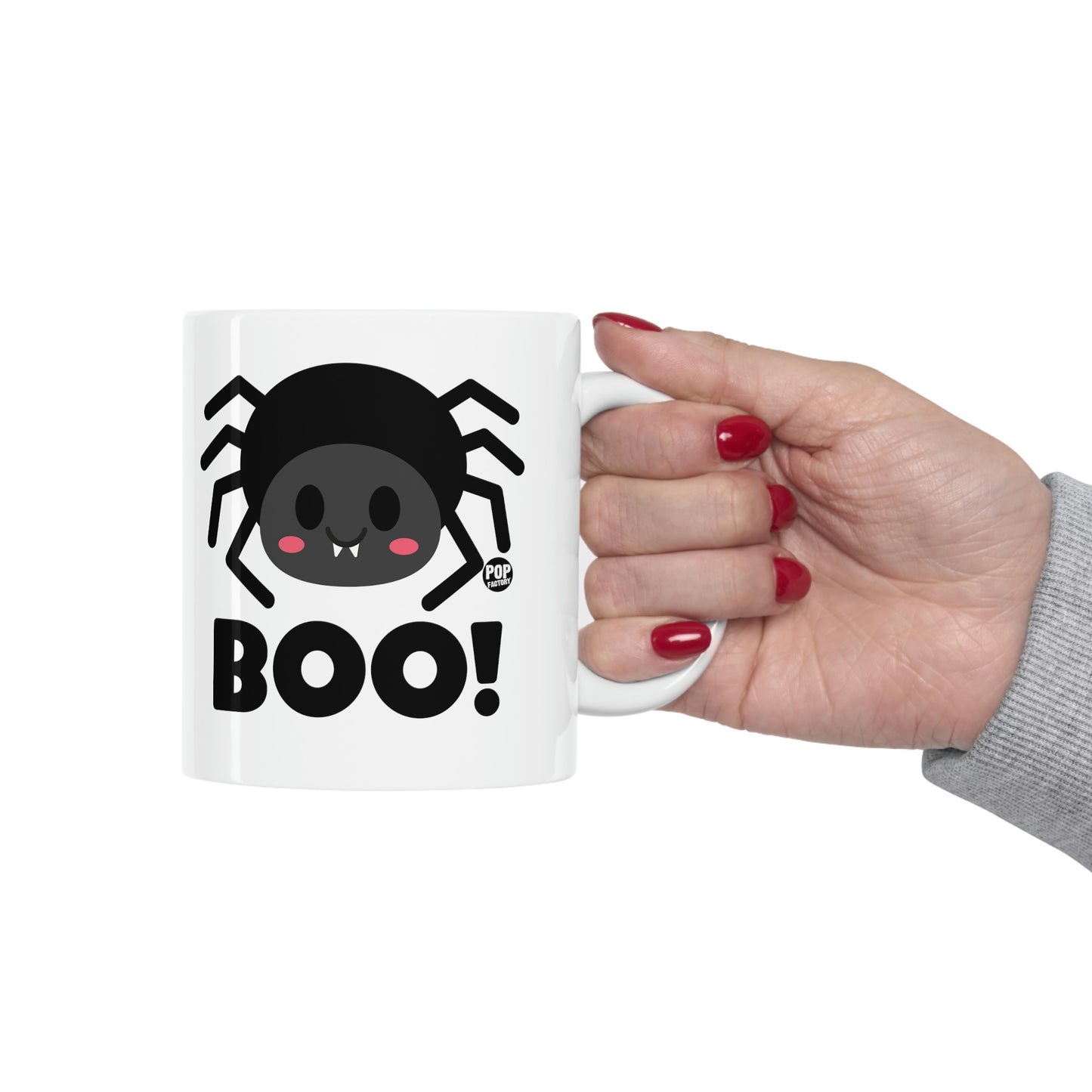 BOO SPIDER COFFEE MUG