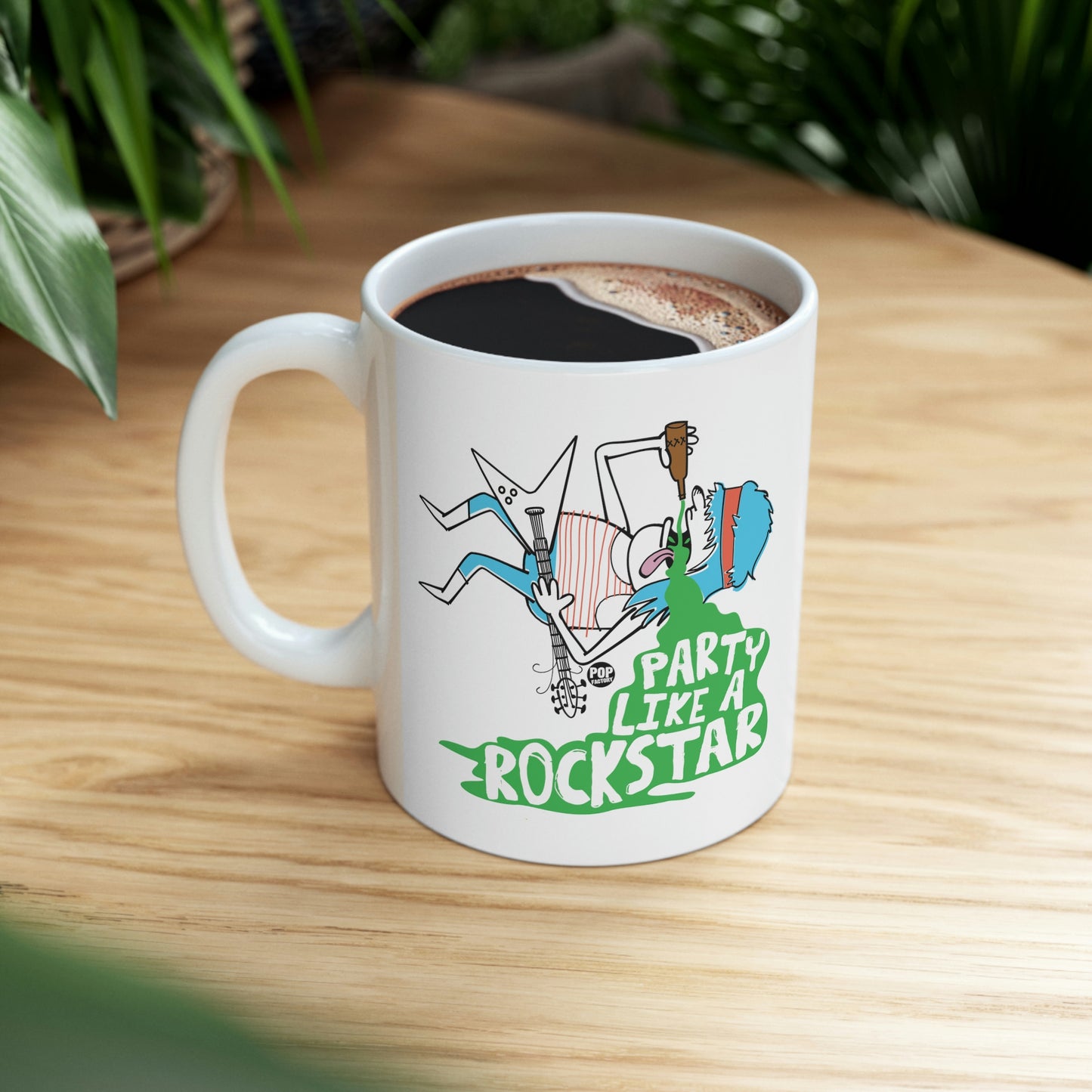 PARTY LIKE A ROCKSTAR COFFEE MUG