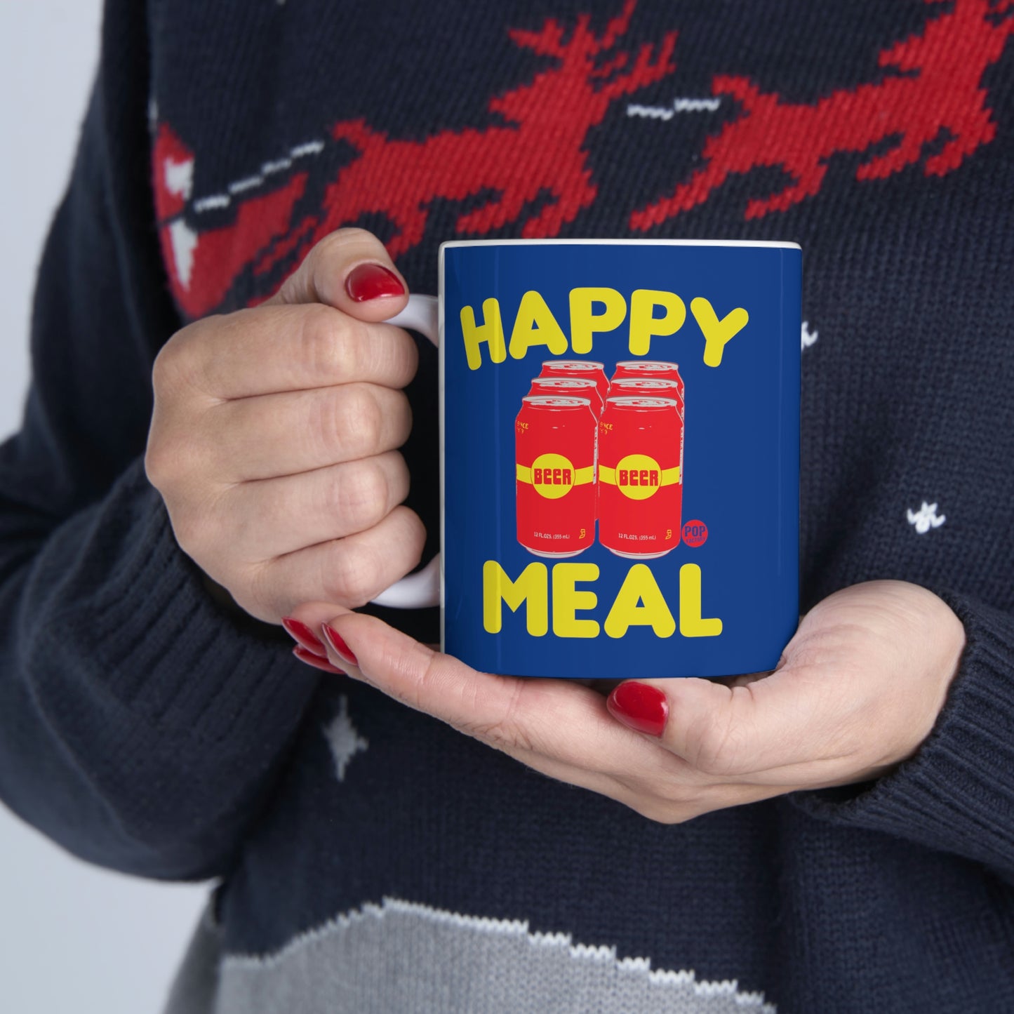 HAPPY MEAL BEER COFFEE MUG