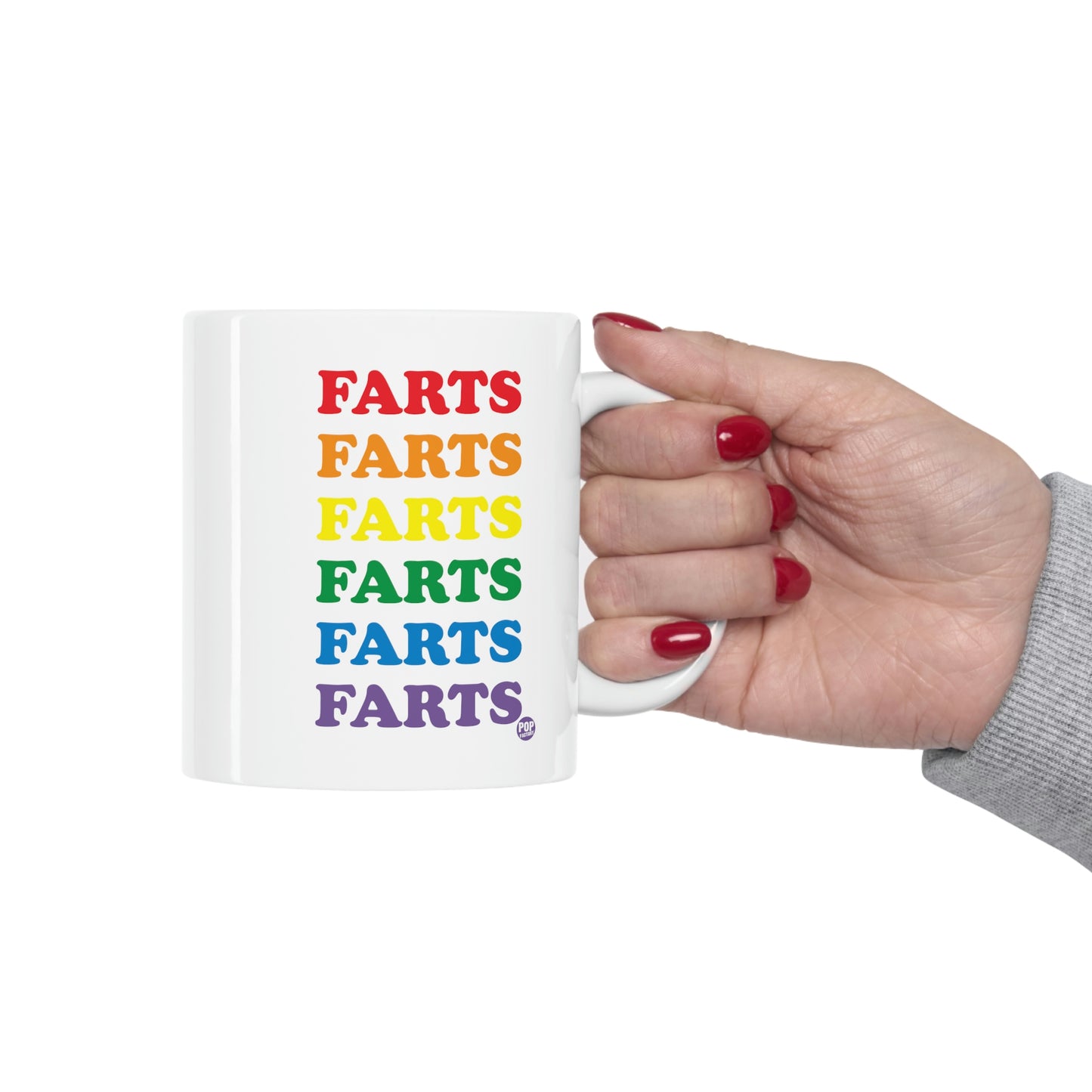 FARTS FARTS FARTS COFFEE MUG