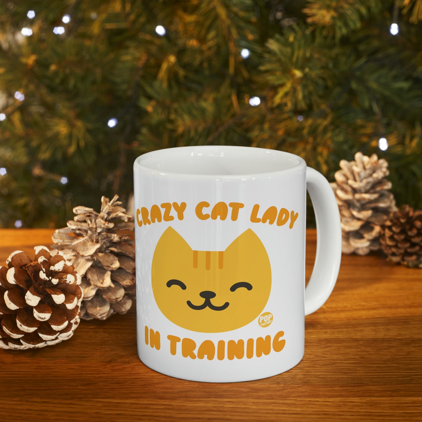 CRAZY CAT LADYIN TRAINING COFFEE MUG