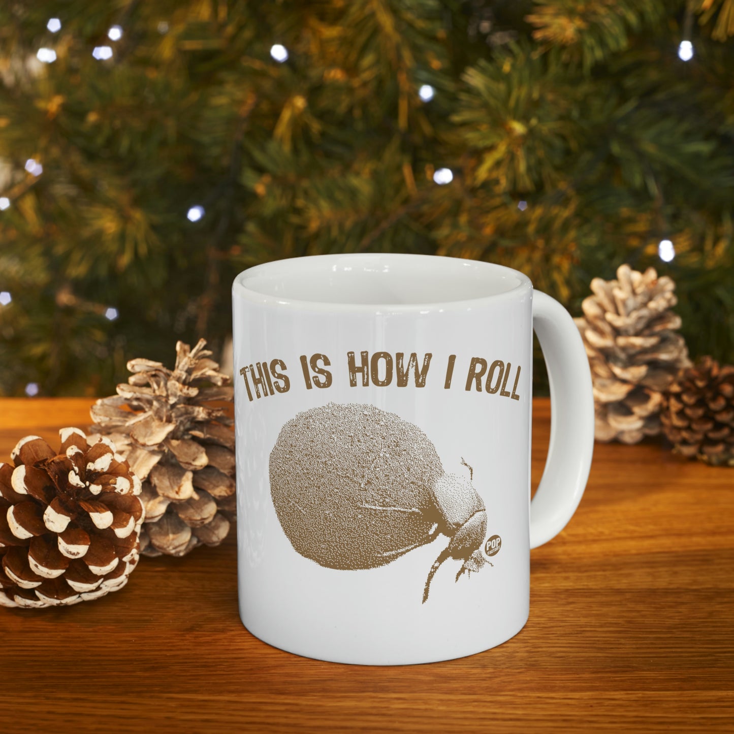 This is How I Roll Dung Beetle Coffee Mug