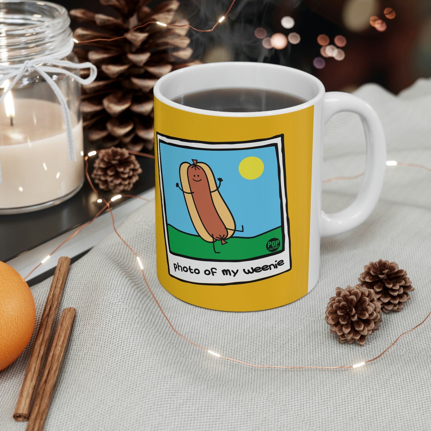 PHOTO OF MY WEENIE COFFEE MUG