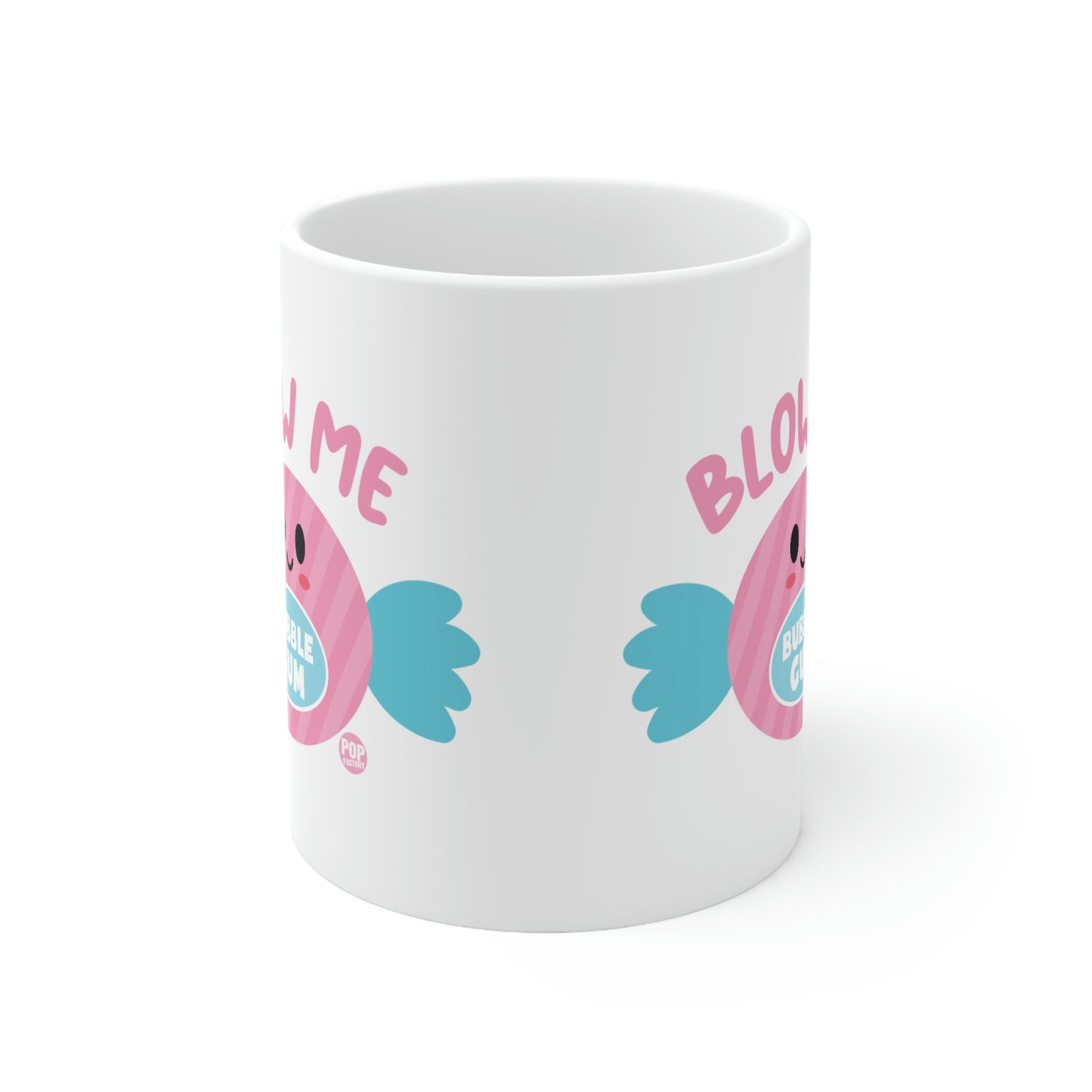 BLOW ME GUM COFFEE MUG