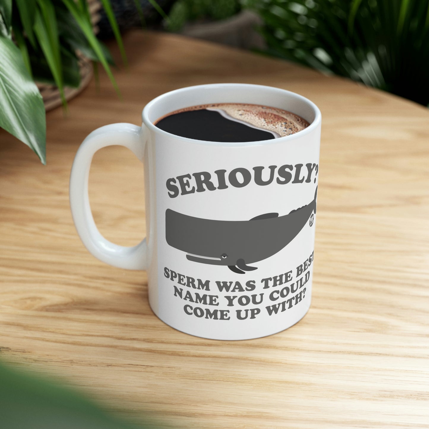 Sperm Whale Name Mug