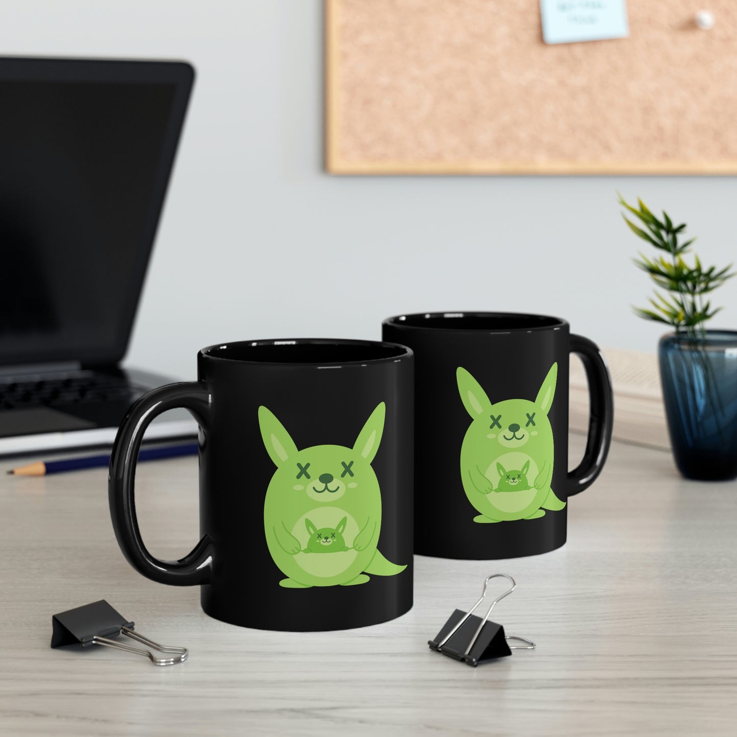 DEADIMALS KANGAROO COFFEE MUG - Halloween Edition