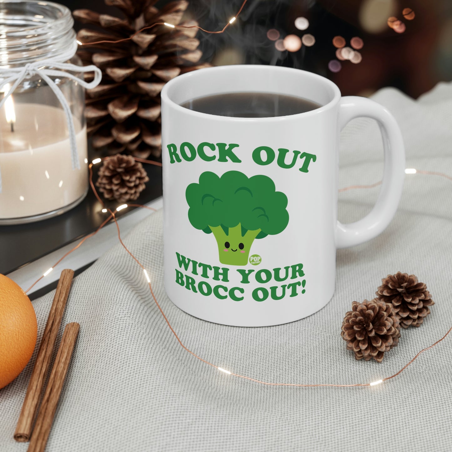 Rock Out Broc Out Mug