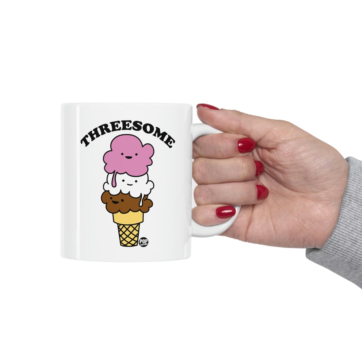 Threesome Icecream Mug