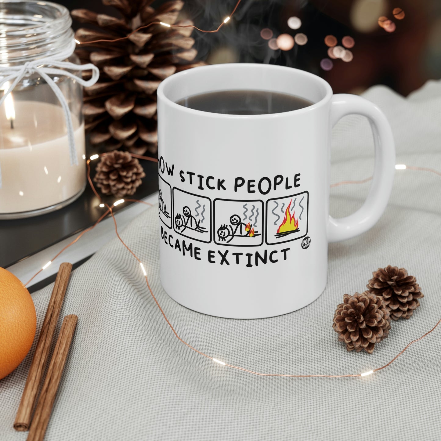 Stick People Extinct Mug