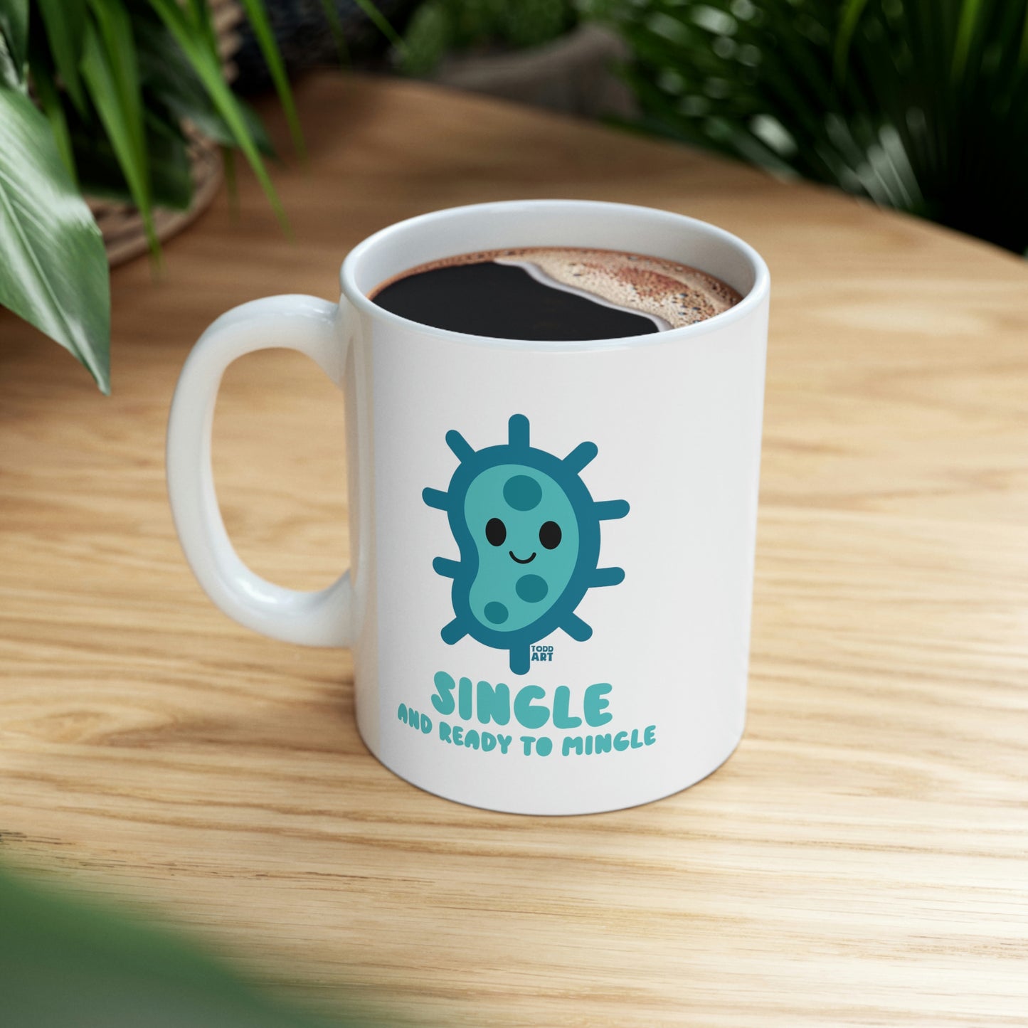 Single Ready To Mingle Cell Mug