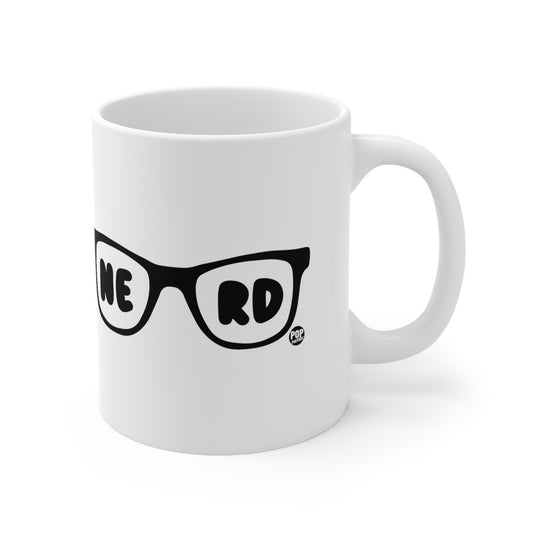 NERD GLASSES COFFEE MUG