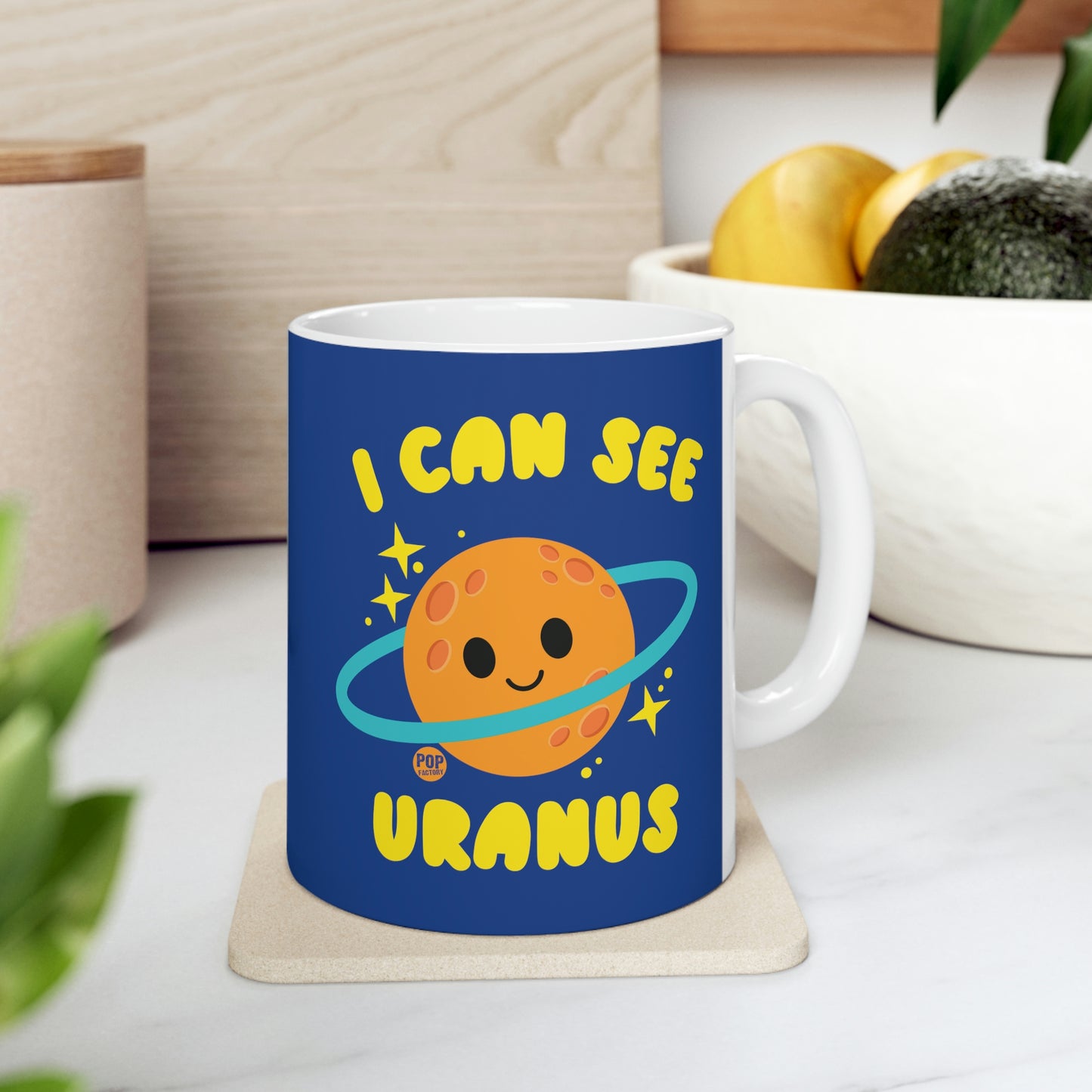 I CAN SEE URANUS COFFEE MUG