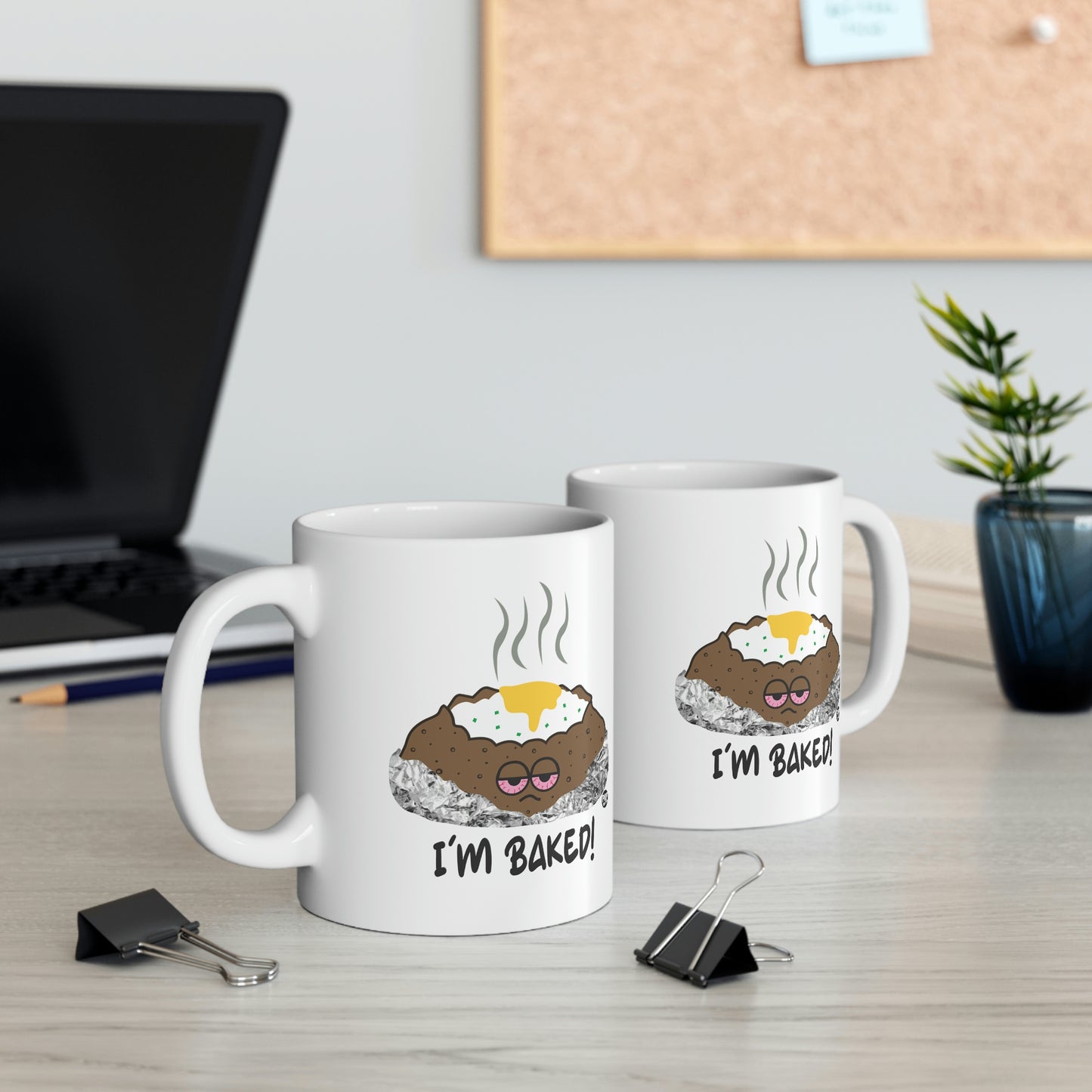 I'm Baked!  Potato Coffee Mug