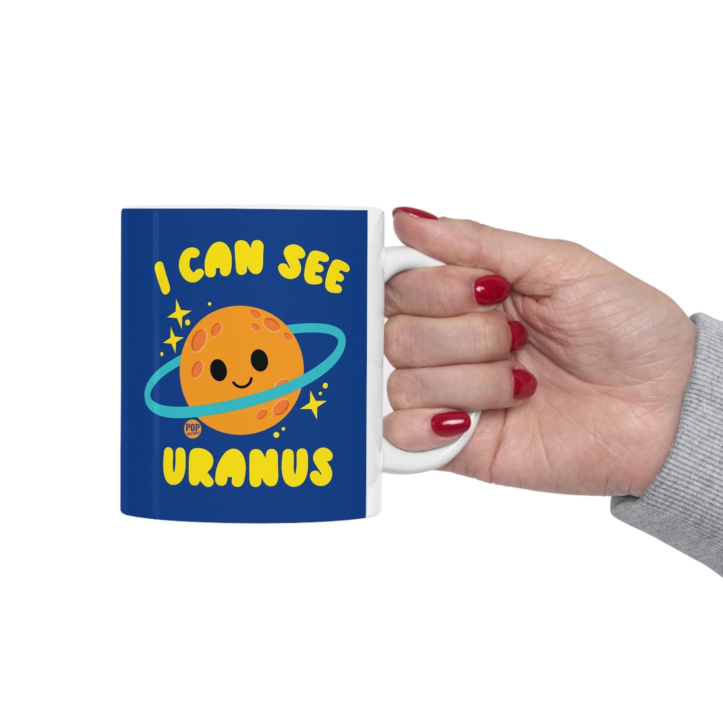 I CAN SEE URANUS COFFEE MUG