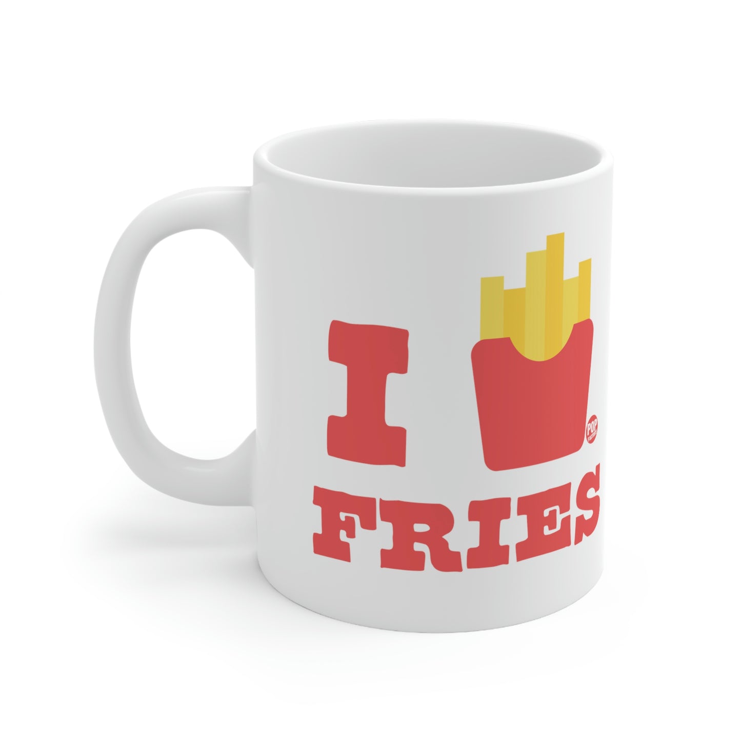 I LOVE FRIES COFFEE MUG