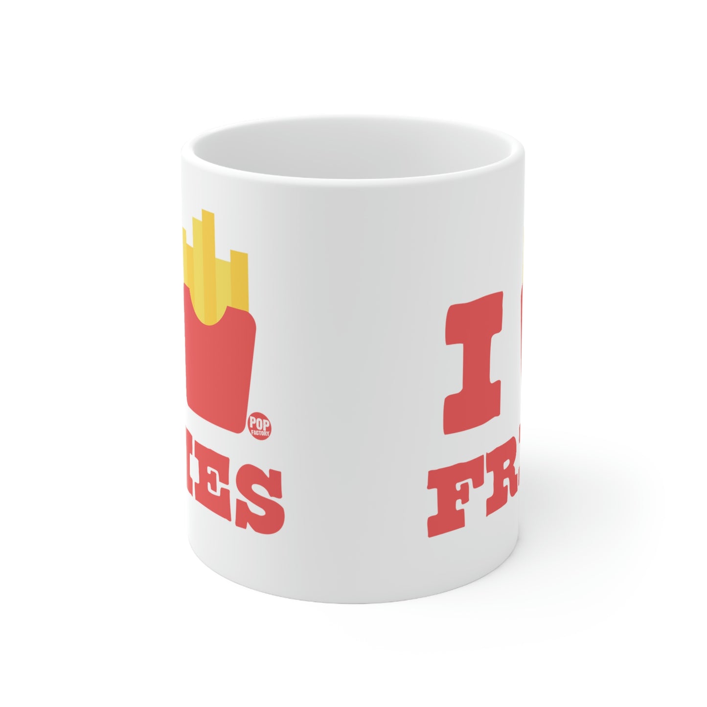 I LOVE FRIES COFFEE MUG