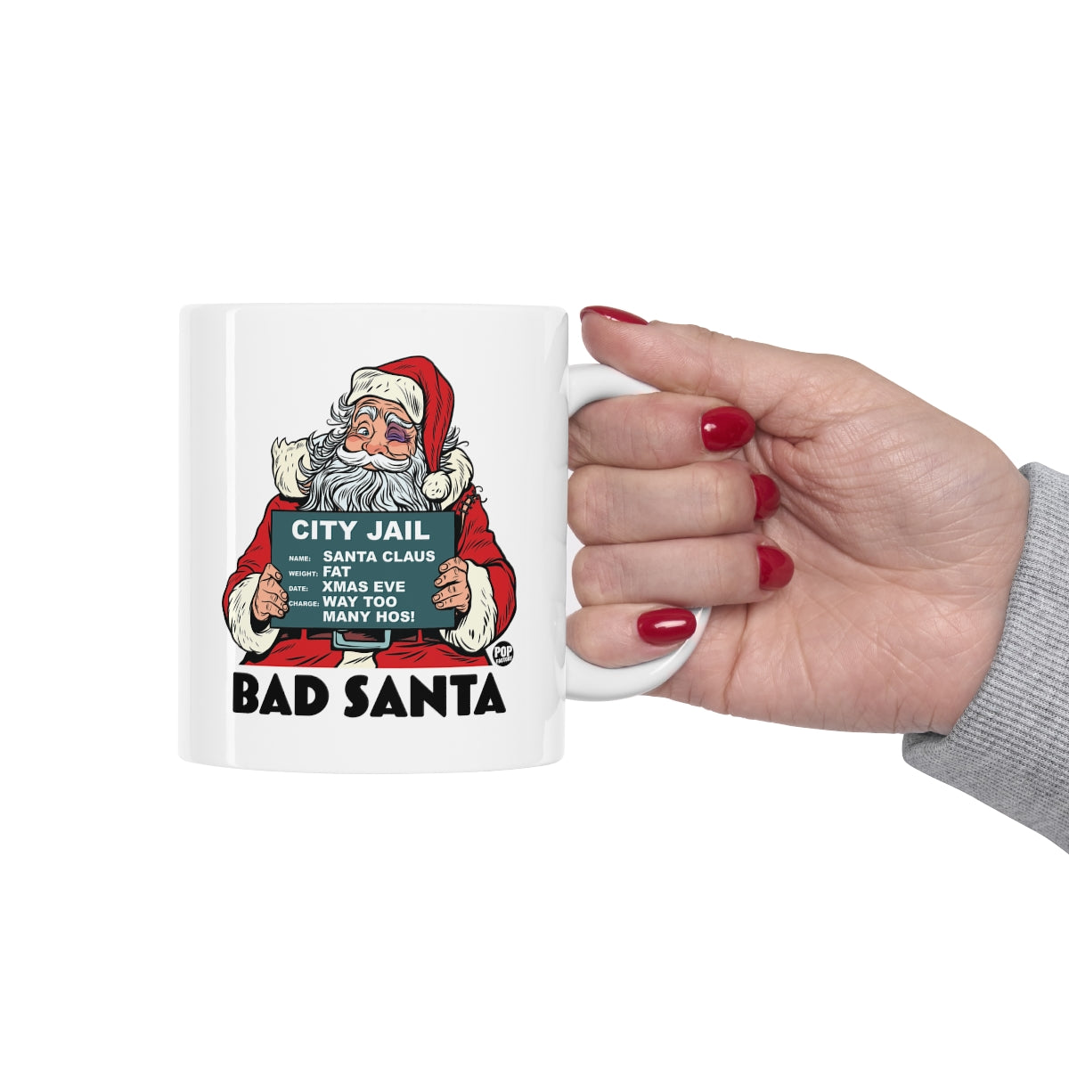 BAD SANTA COFFEE MUG